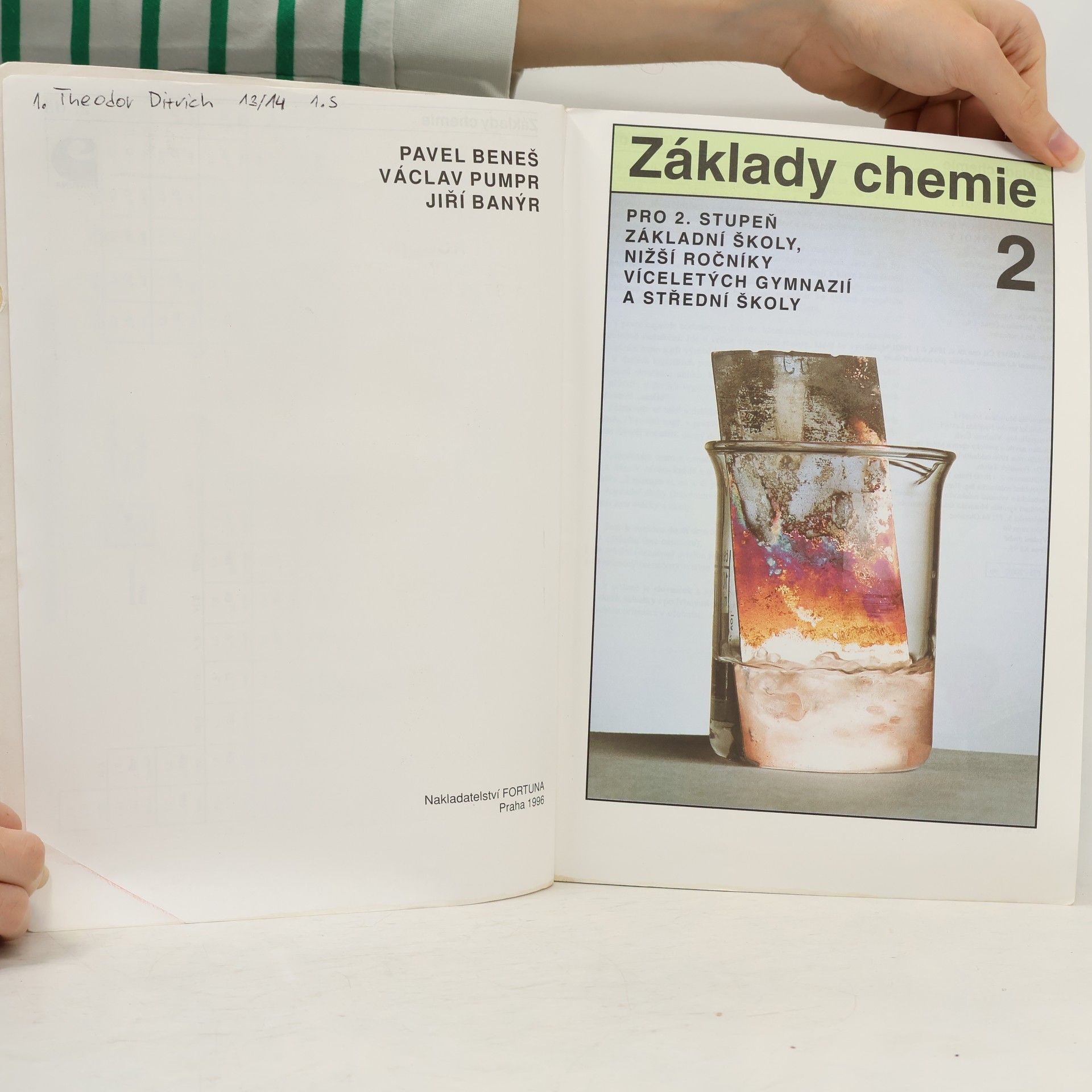 Pavel Beneš Základy chemie 2