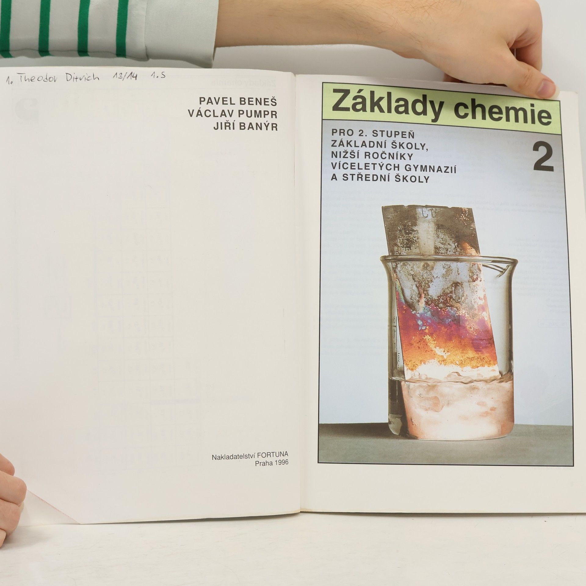 Pavel Beneš Základy chemie 2
