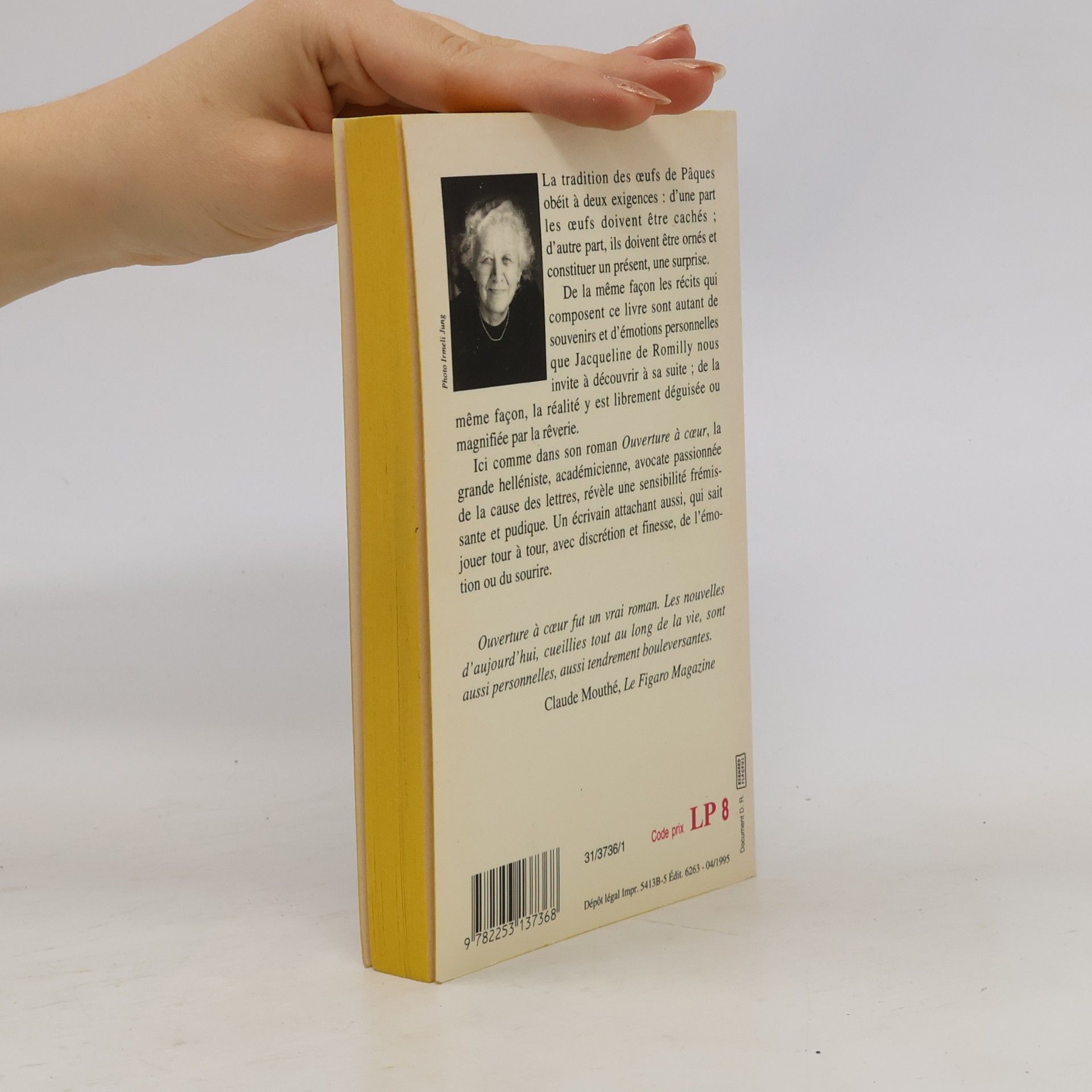 Jacqueline de Romilly Le Livre de Poche: Les Œufs de Pâques - Texte intégral