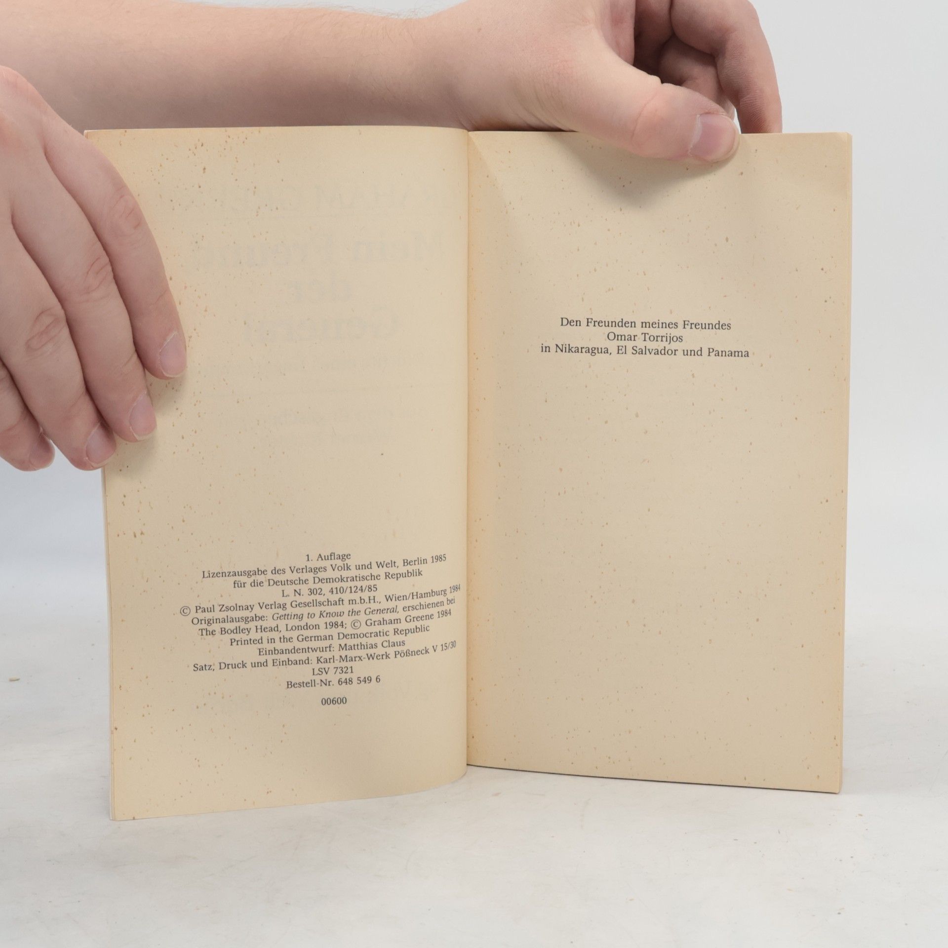 Graham Greene Mein Freund, der General