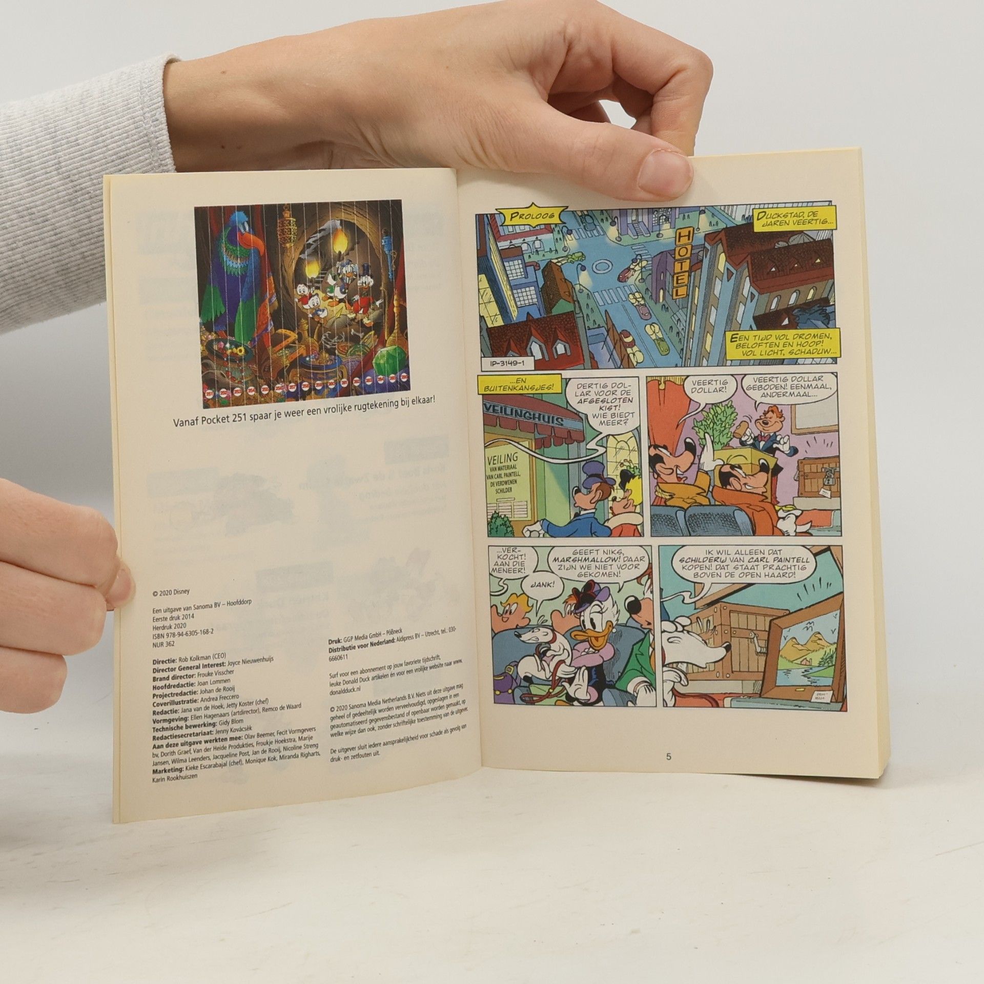 Donald Duck Pocket - 260: Mysterie op het doek