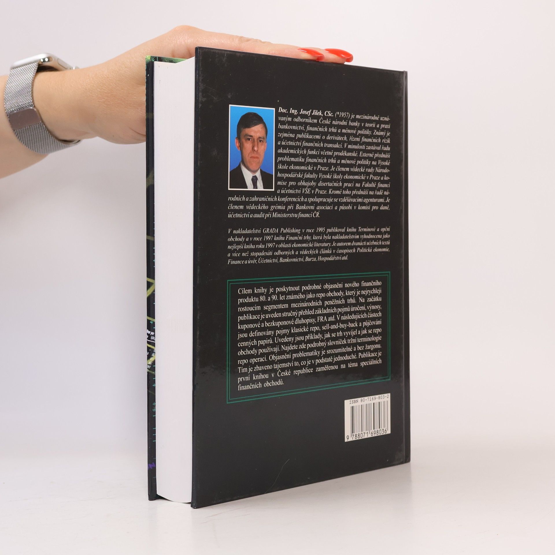 Josef Jílek Moderní finanční produkty - repo obchody
