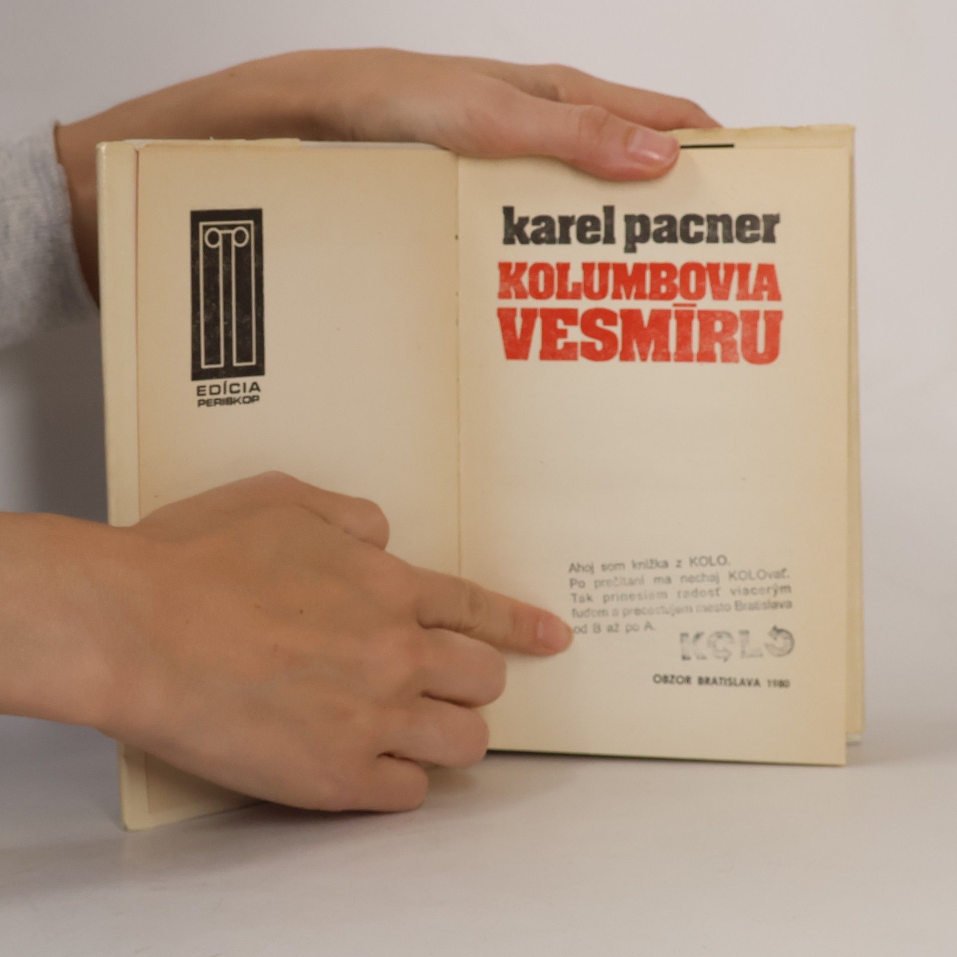 Karel Pacner Kolumbovia vesmíru