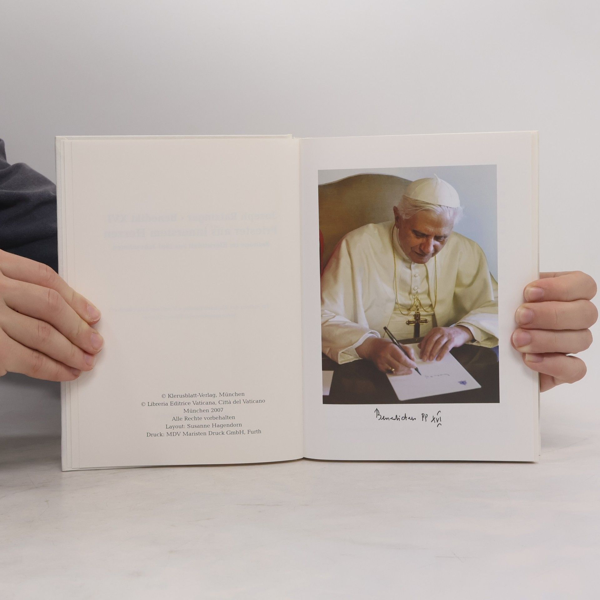Joseph Ratzinger Benedikt XVI. Priester aus innerstem Herzen