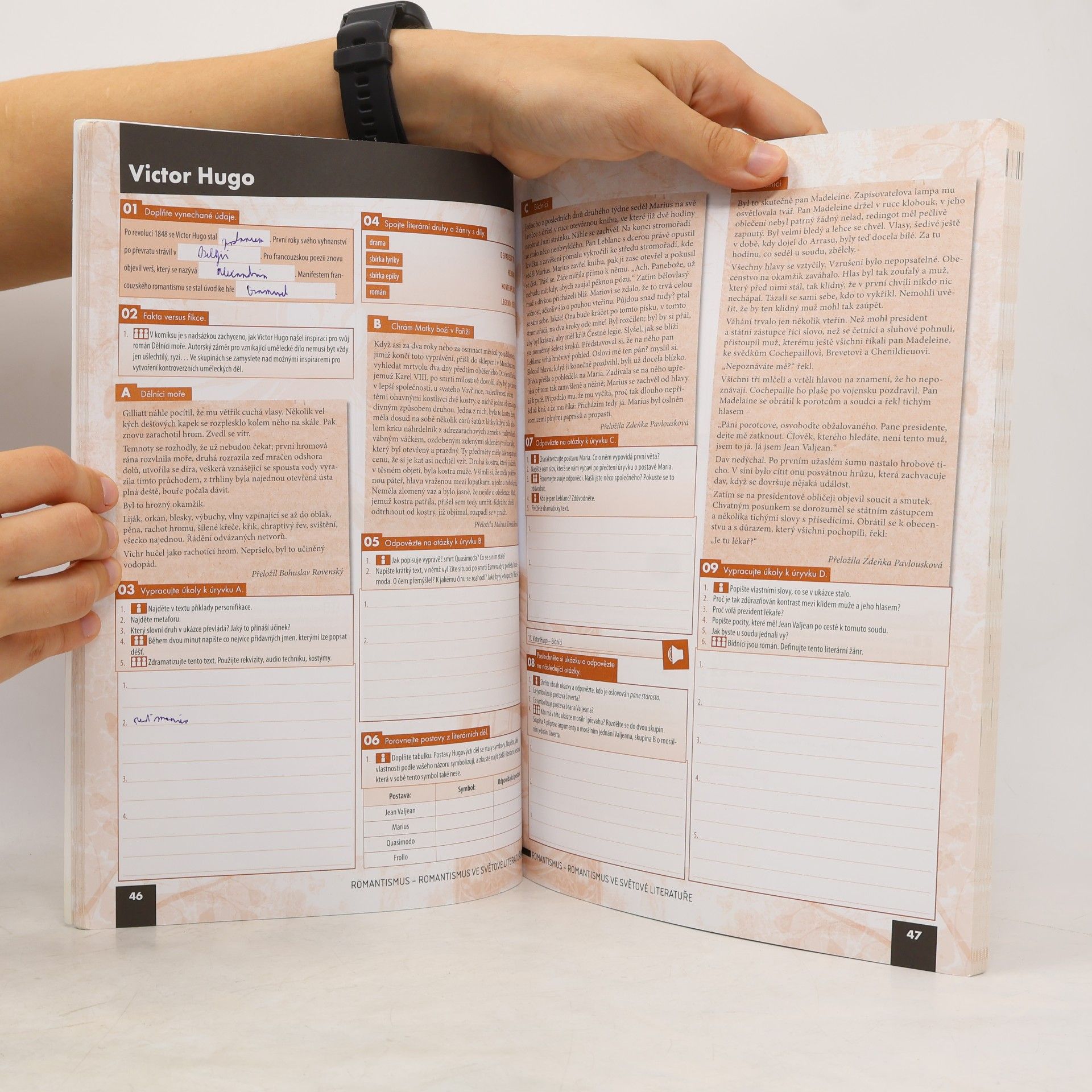 Autorenkollektiv Literatura pro 2. ročník středních škol. Učebnice a pracovní sešit