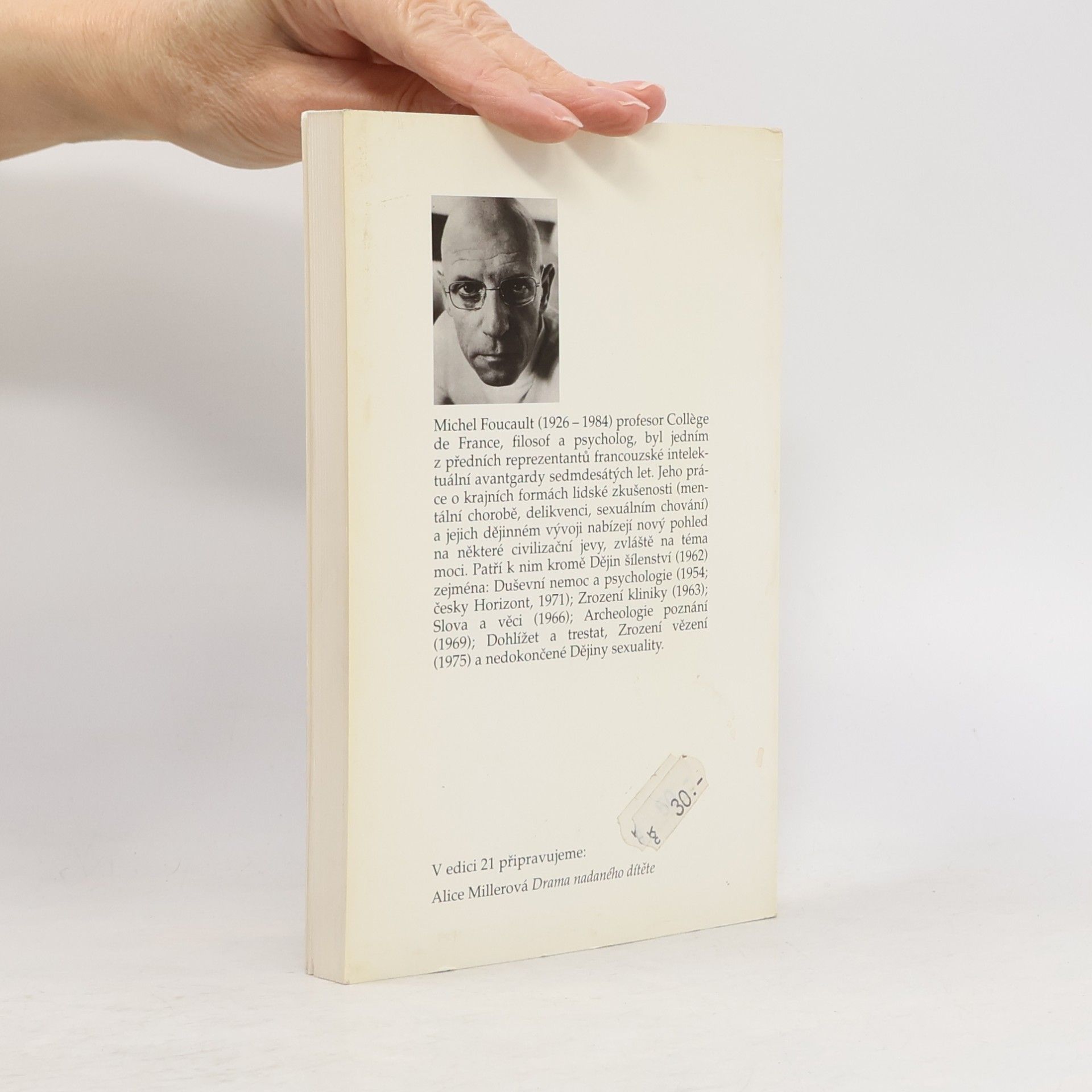 Michel Foucault Dějiny šílenství
