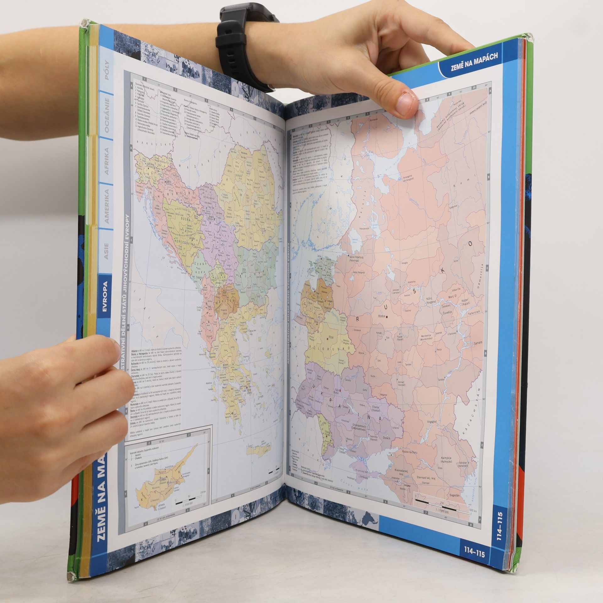 Martin Hanus Školní atlas dnešního světa