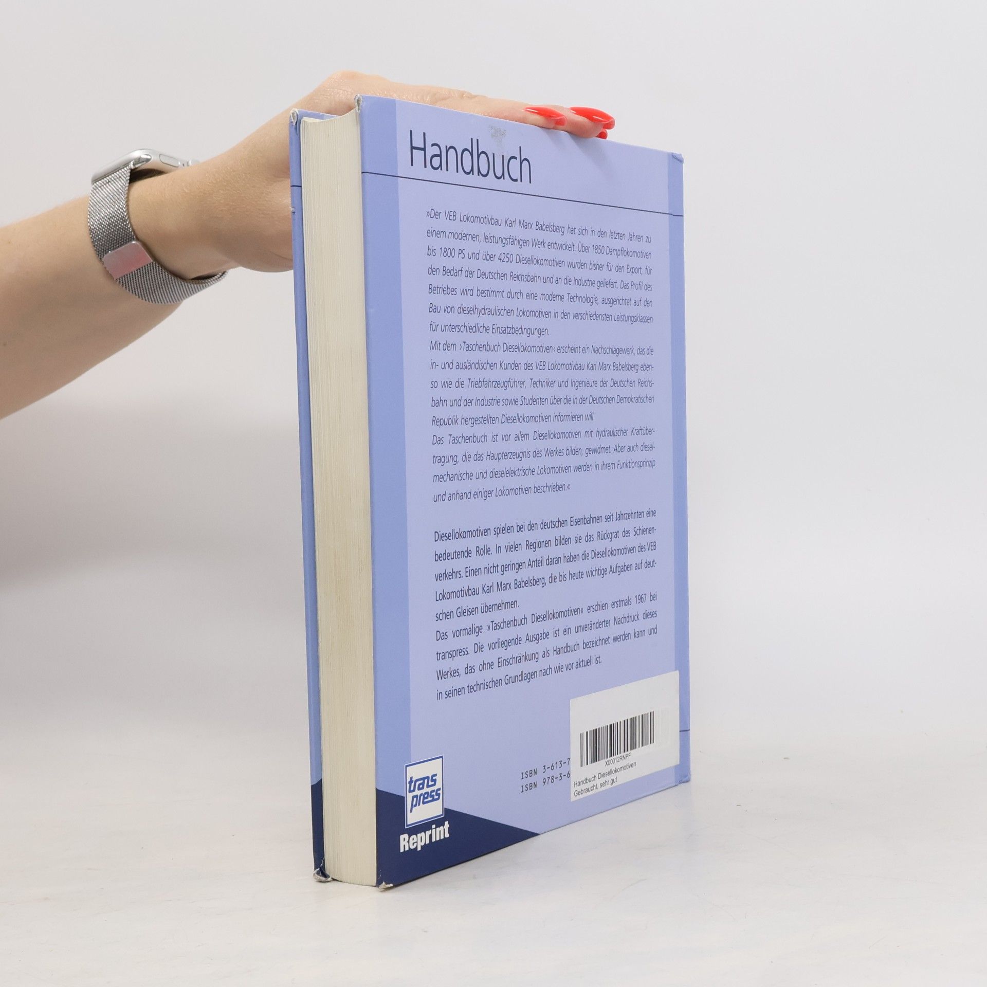 Handbuch Diesellokomotiven - Reprint