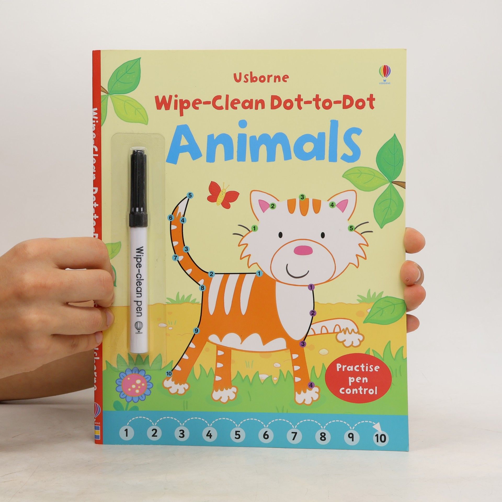 Katrina Fearn Wipe-clean Dot-to-dot Animals, w. pen