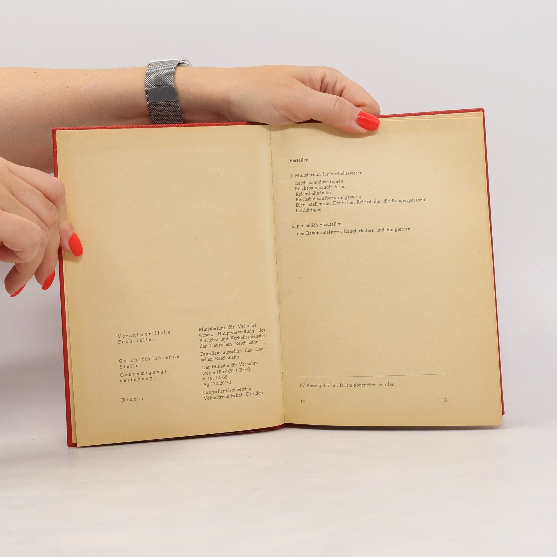 kolektiv Fahrdienstvorschriften (FV)