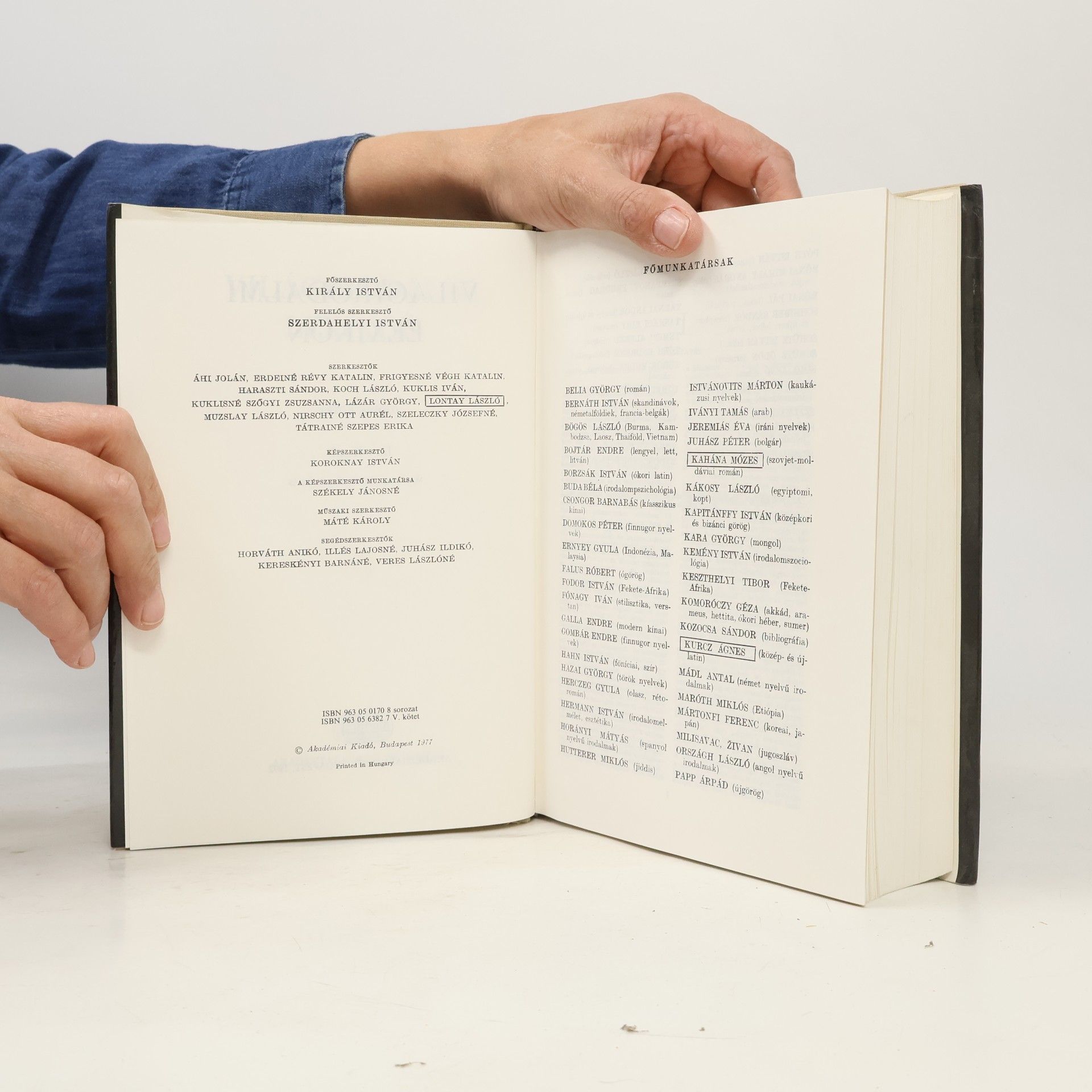 Various authors Világ irodalmi lexikon Im-Kamb
