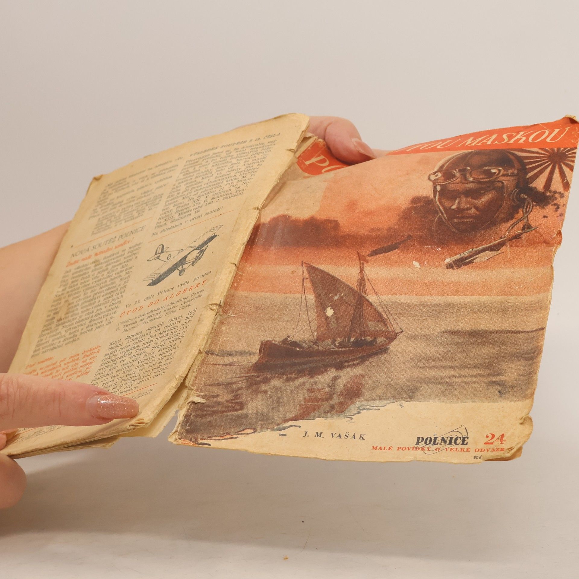 J. M. Josef Mackenzie Vašák Pod žlutou maskou. (Polnice č. 24)