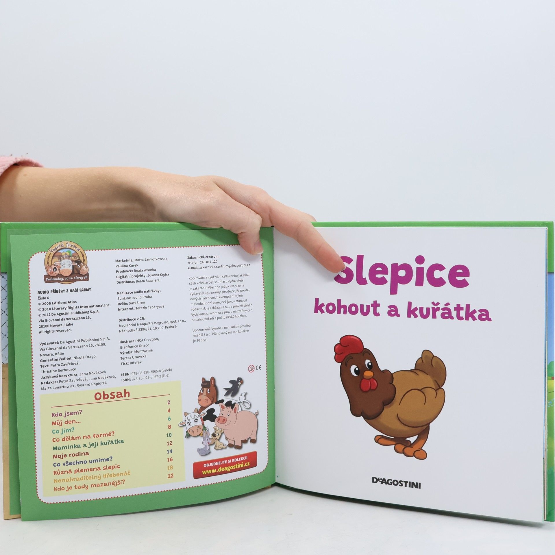 Kolektiv autorů Audio příběhy z naší farmy 6. Slepice