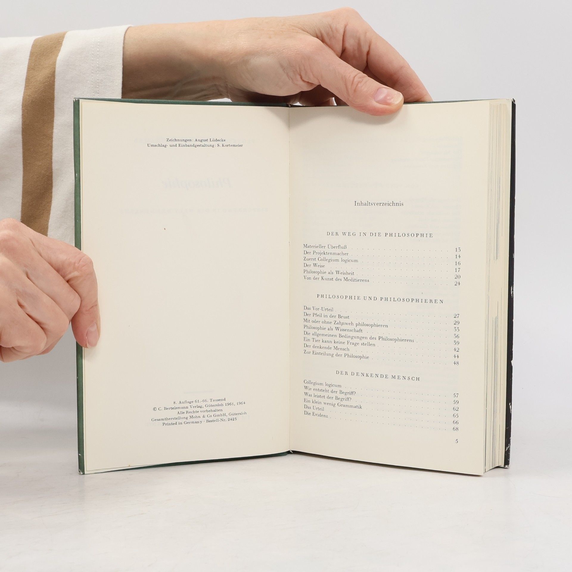 Karl Holzamer Philosophie