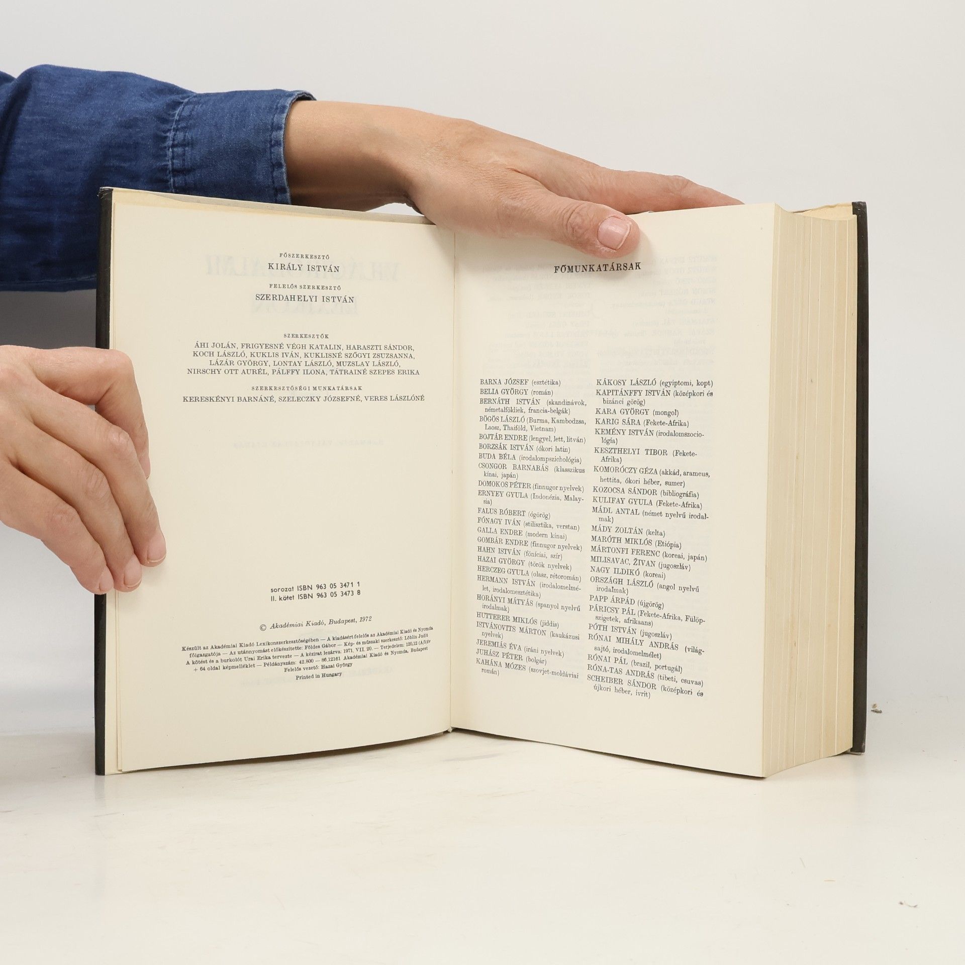 Various authors Világ irodalmi lexikon Cam-E