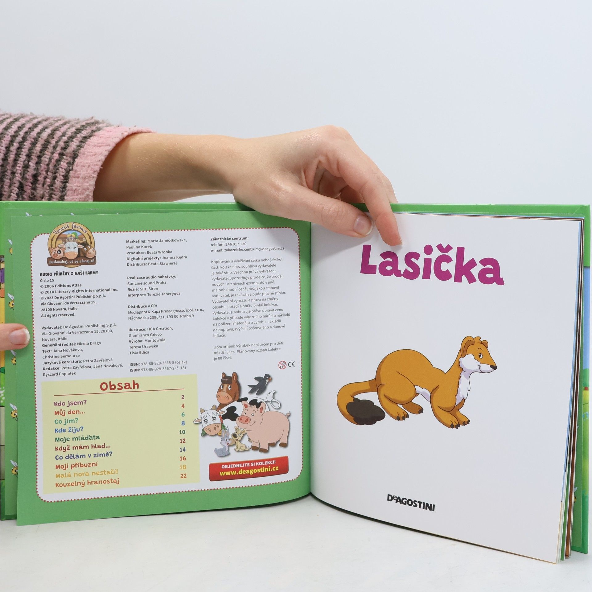 Autorenkollektiv Audio příběhy z naší farmy 15. Lasička