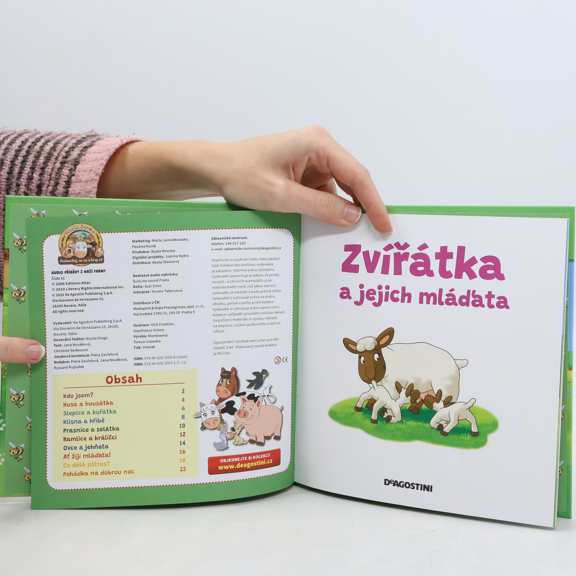 Kolektiv autorů Audio příběhy z naší farmy. Zvířátka a jejich mláďata