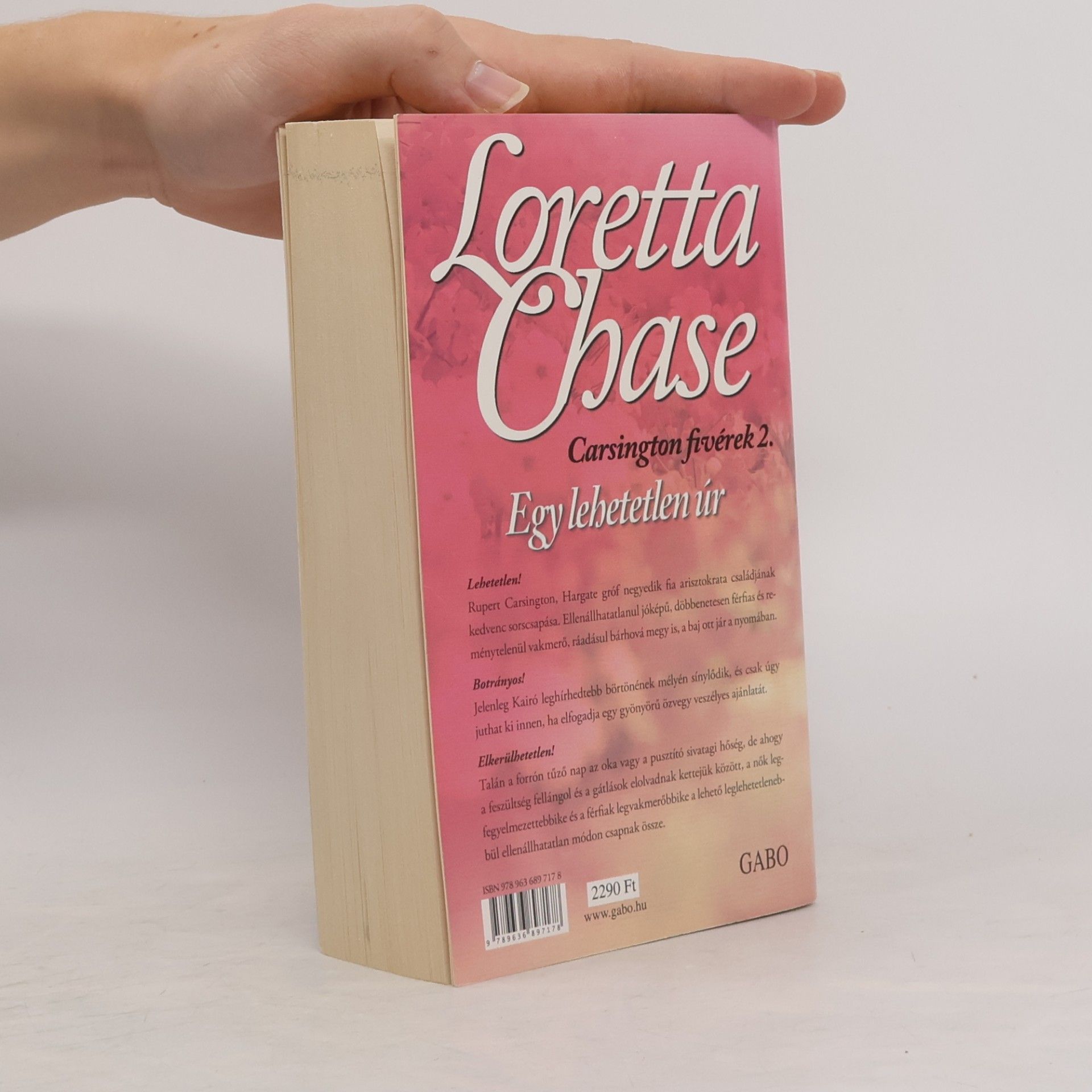 Loretta Chase Carsington fivérek - 2: Egy lehetetlen úr
