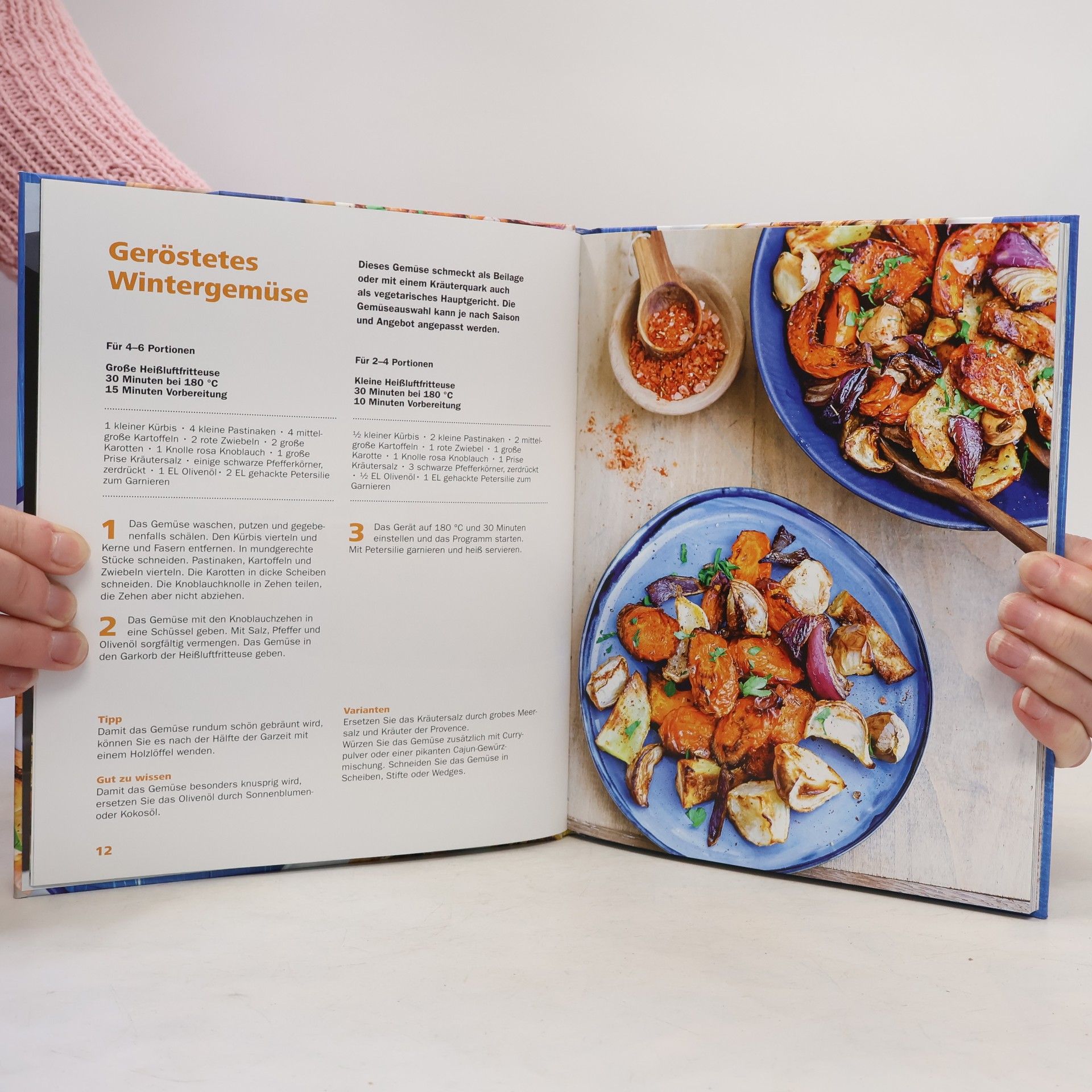 Stéphanie de Turckheim Heißluftfritteuse - knusprig & fettarm frittieren, braten, rösten, backen - neue Rezepte für den Airfryer für Fleisch, Fisch, Ge