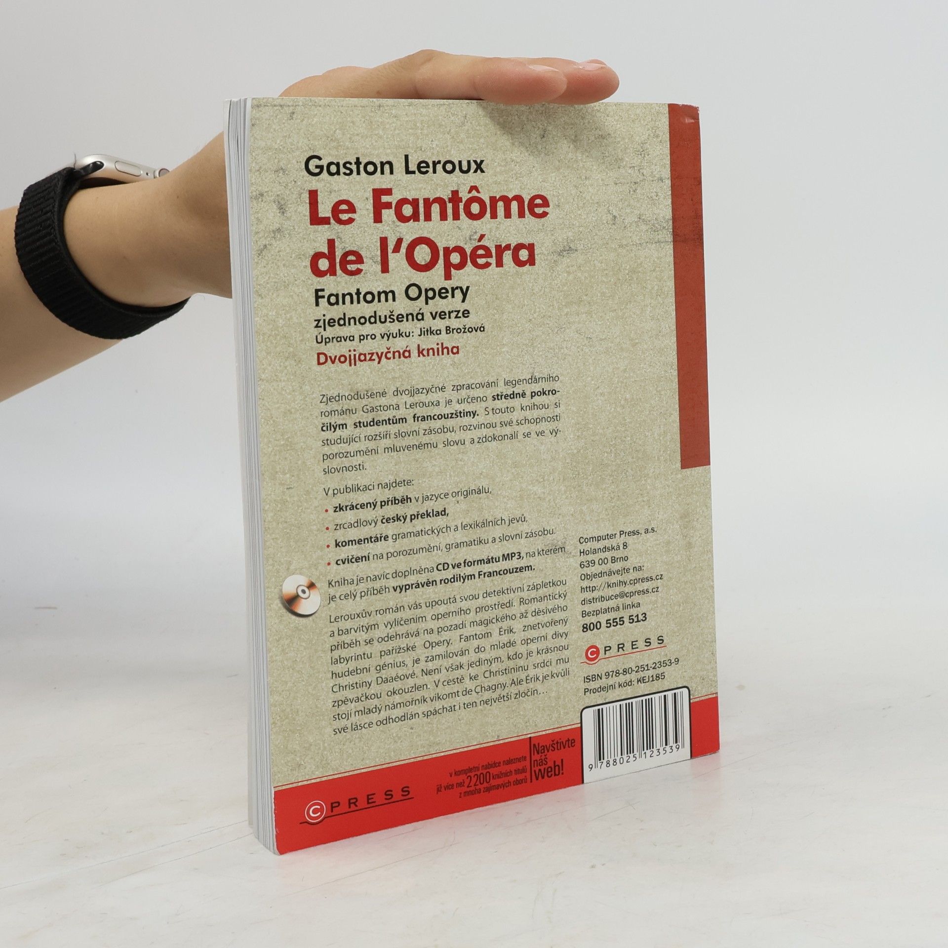 Gaston Leroux Fantom opery / Le Fantôme de l´Opéra