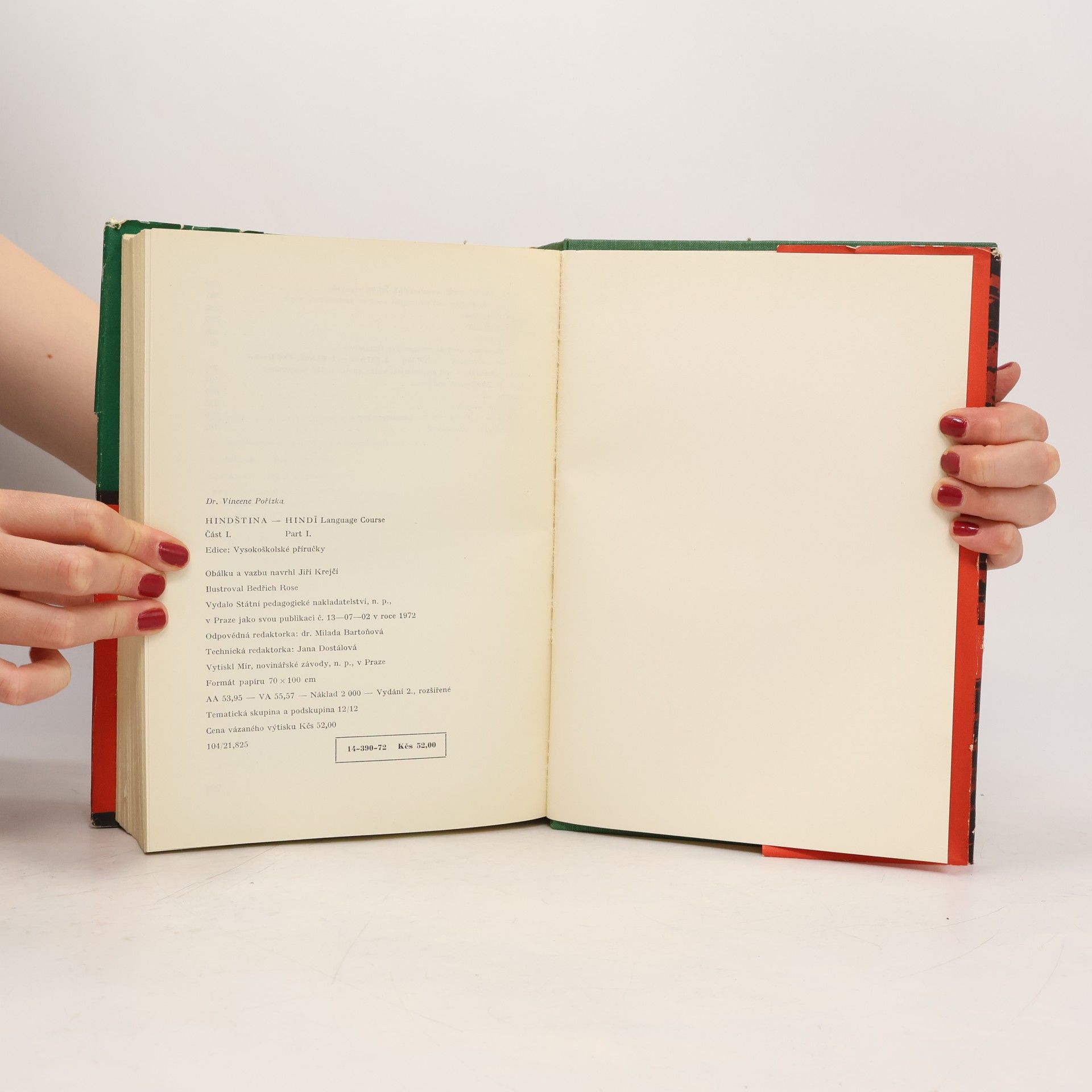 Vincenc Pořízka Hindština 1. Hindī Language Course