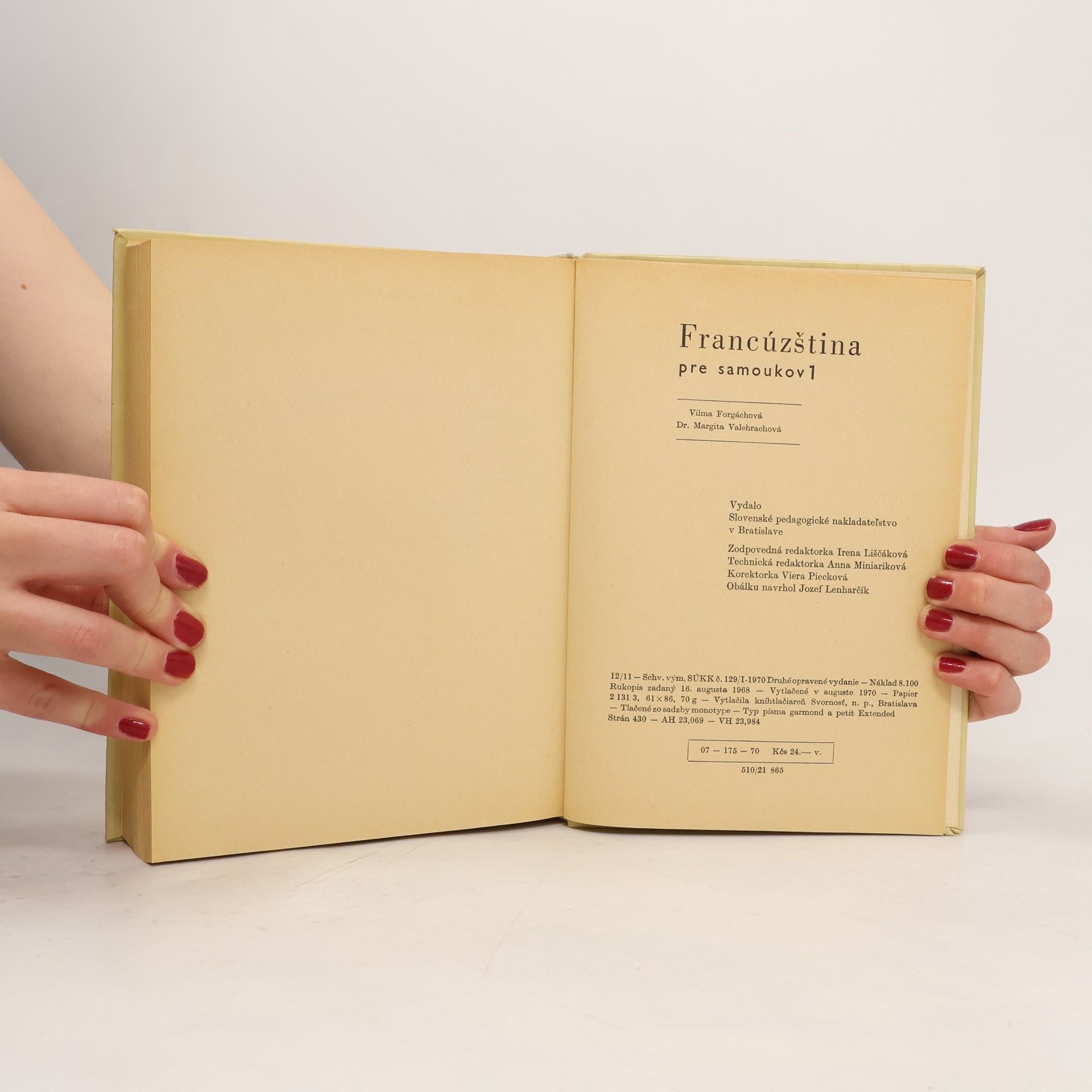 Autorenkollektiv Francúzština pre samoukov 1