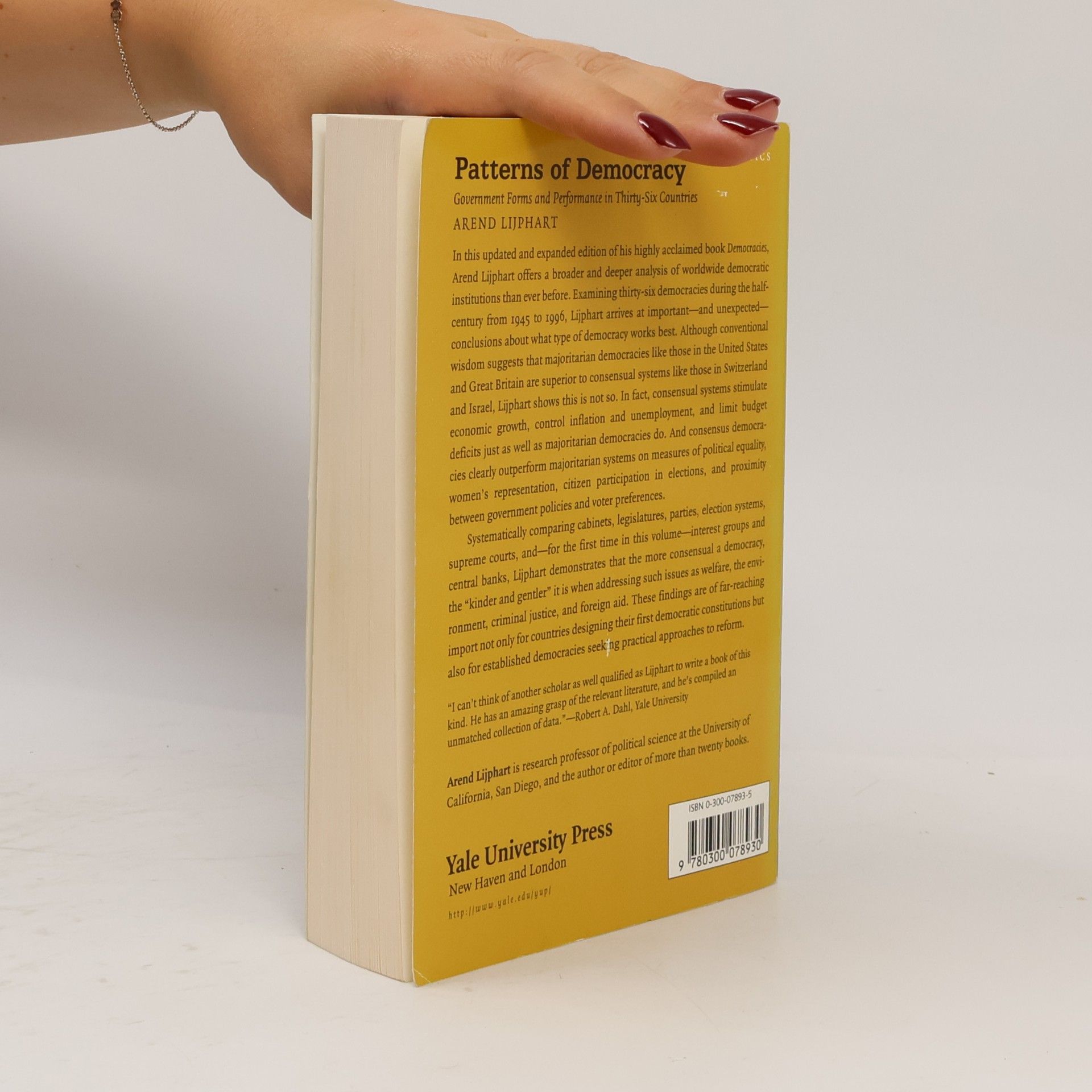 Arend Lijphart Patterns of Democracy