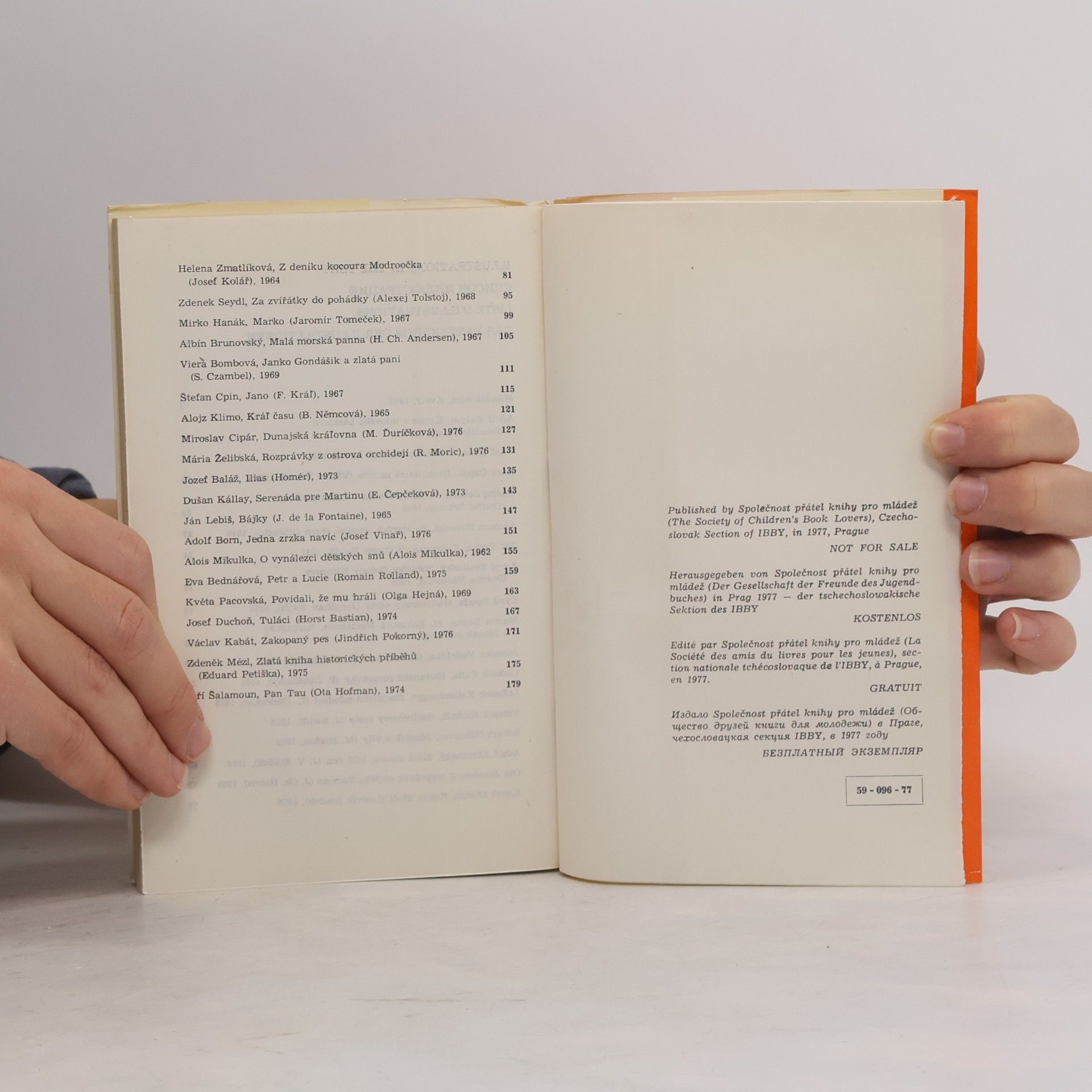 kolektiv Illustrations in Czech and Slovak books for children