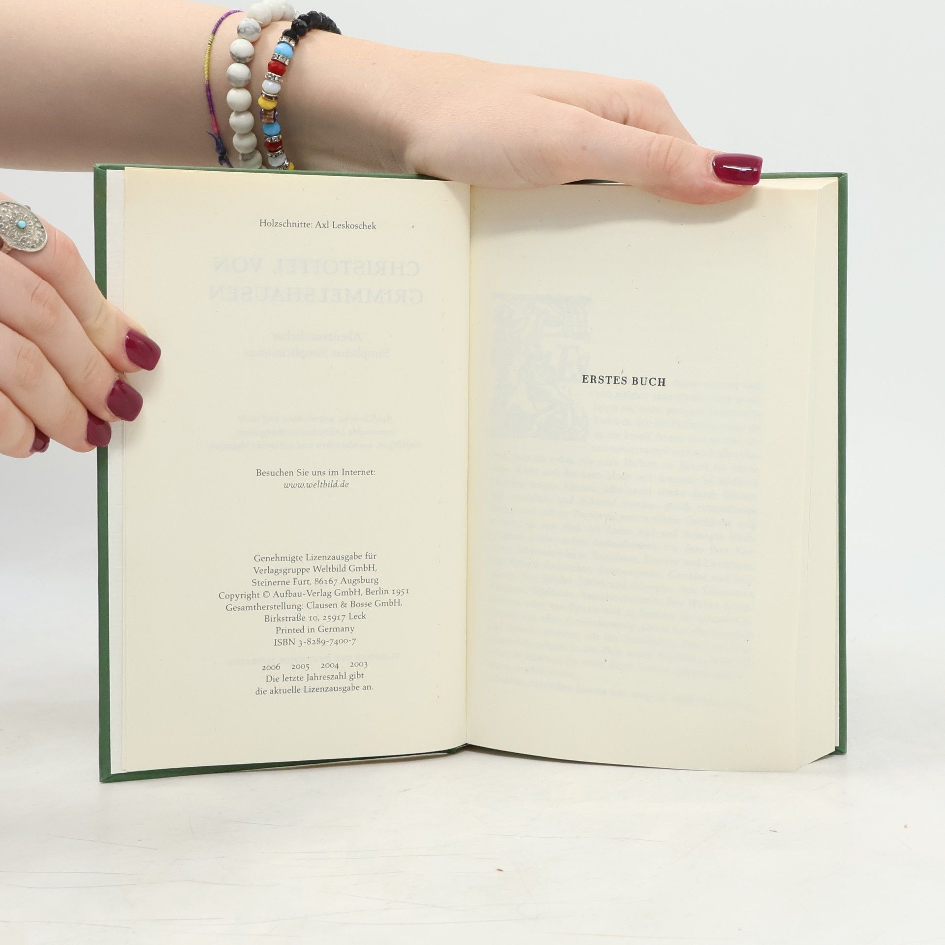 Various authors Grimmelshausen. Klassiker der deutschen Literatur
