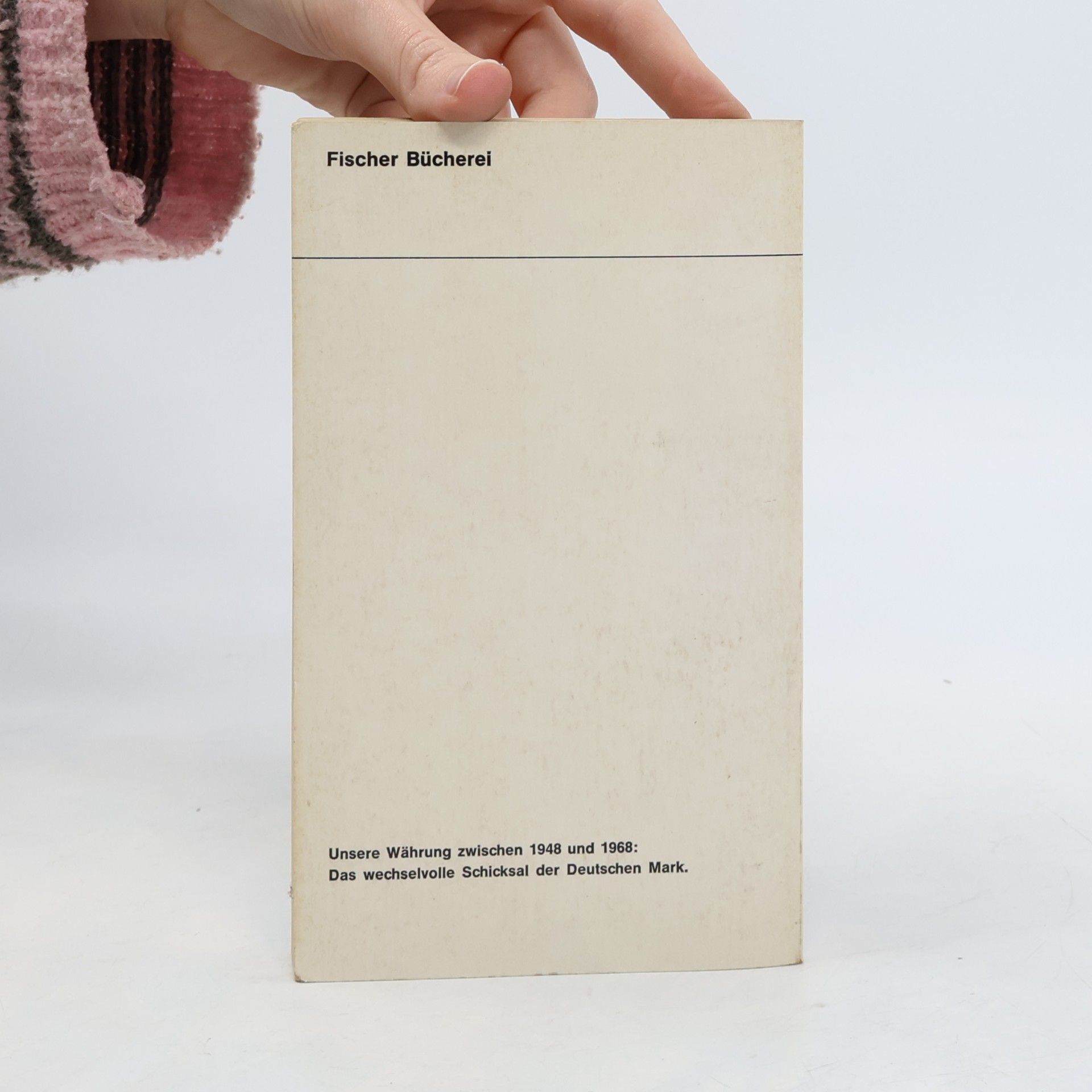 Hans Roeper Geschichte der D-Mark