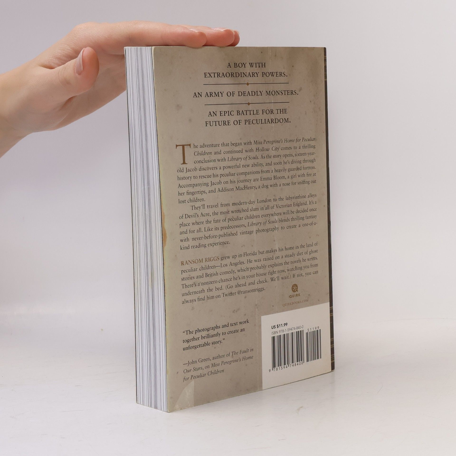 Ransom Riggs Library of Souls