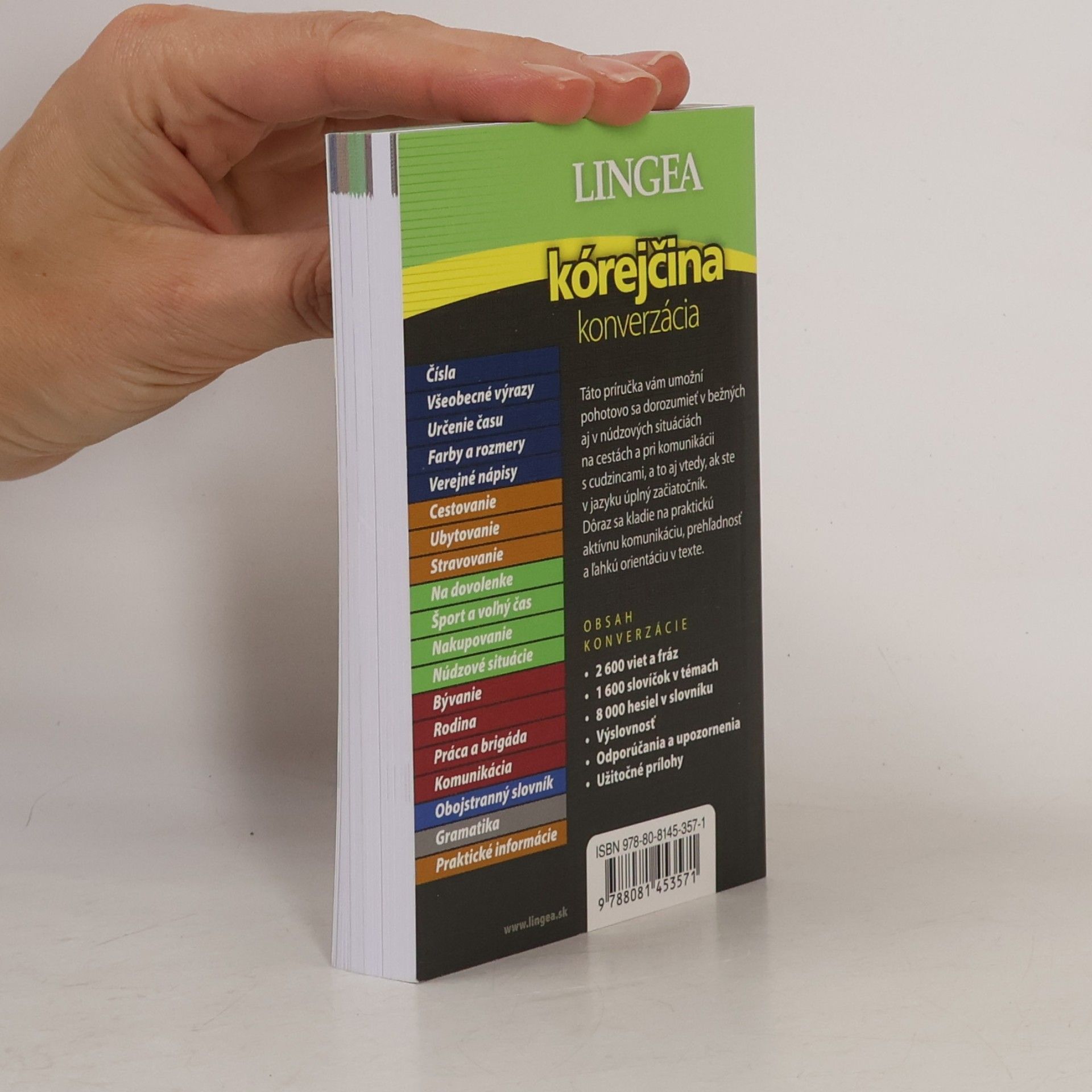 Various authors Kórejčina – konverzácia so slovníkom a gramatikou-3.vyd.