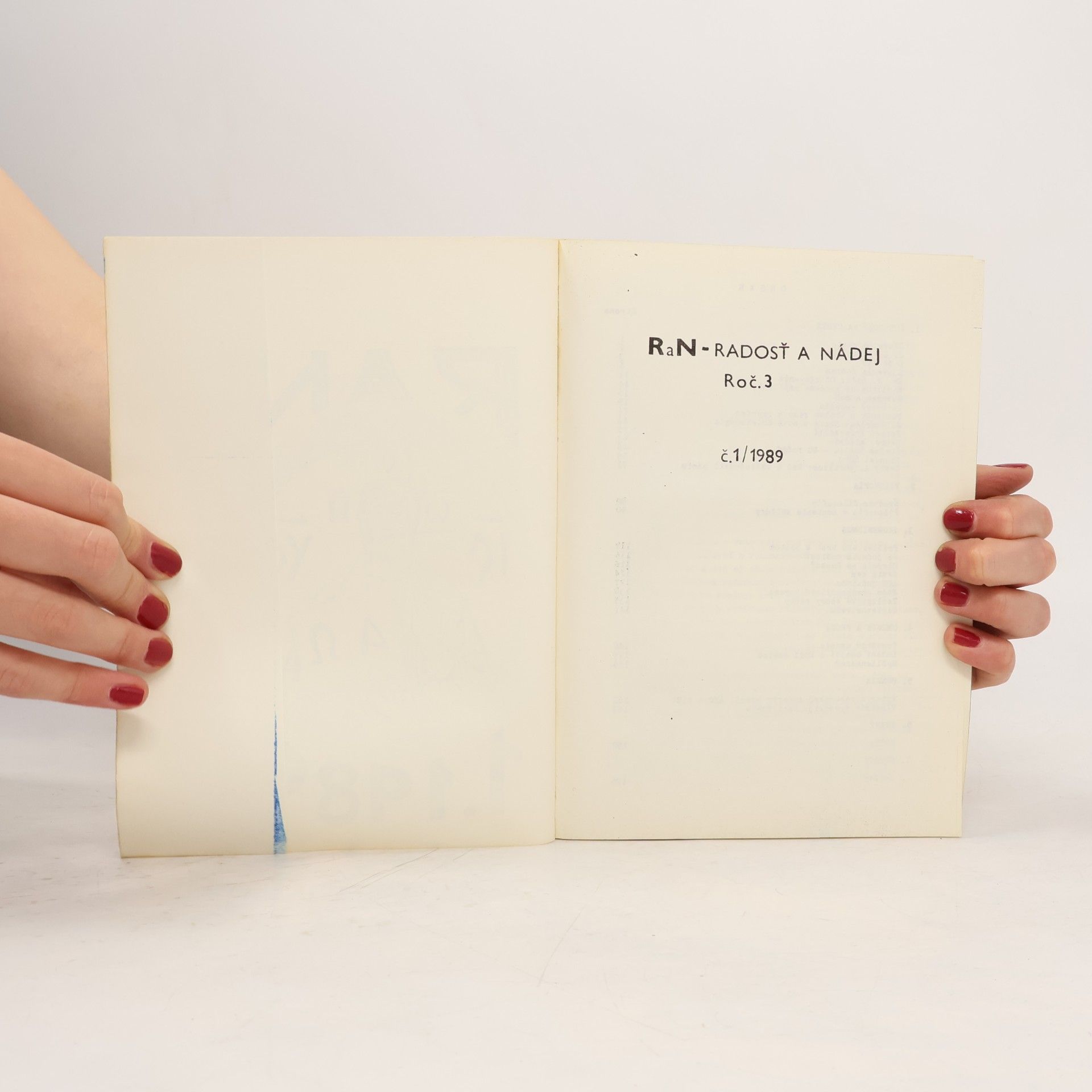 Kolektiv autorů Ran 1/1989
