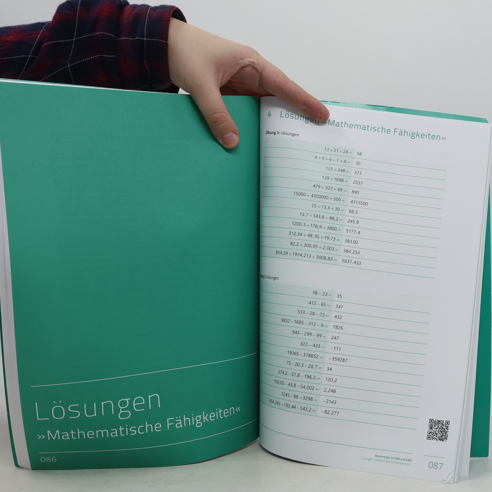 Felix Beyer Die weiße Reihe: Mathematik im TMS und EMS
