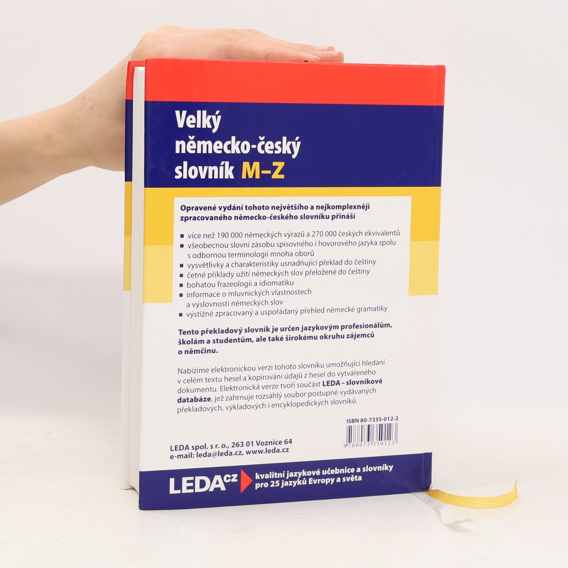 Hugo Siebenschein Velký německo-český slovník. M-Z