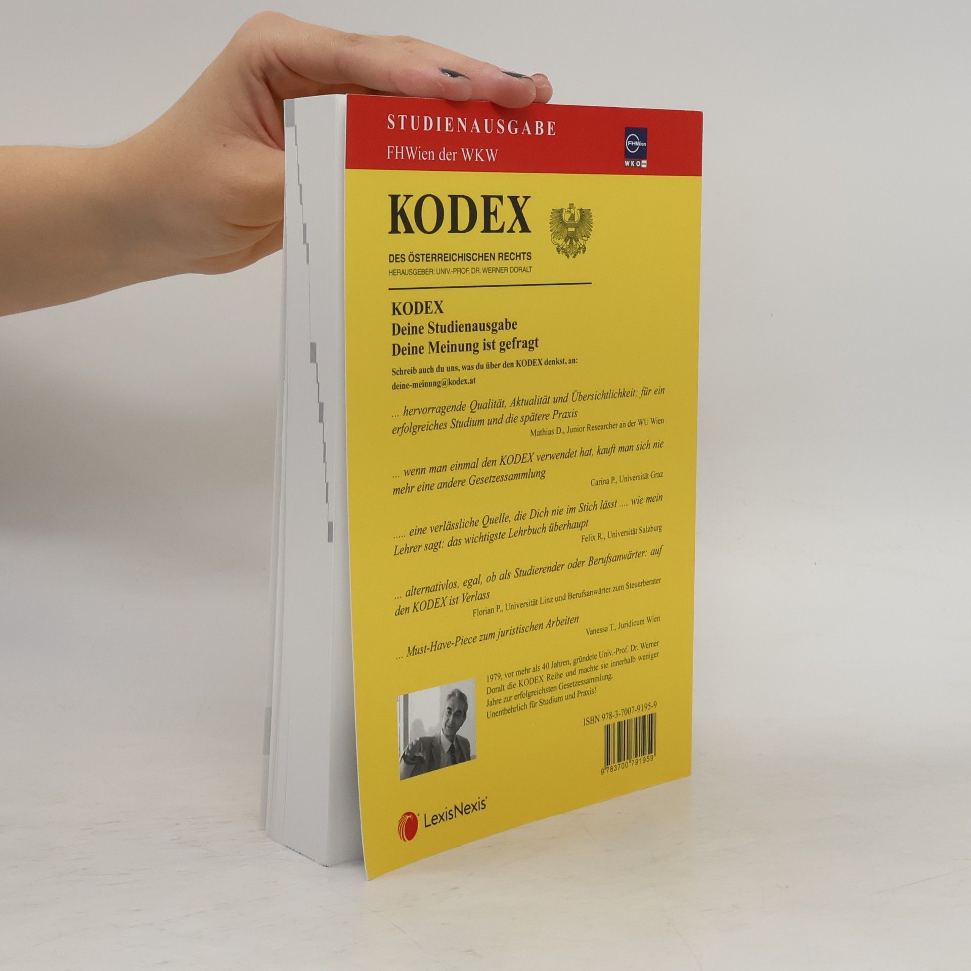 KODEX Privates Wirtschaftsrecht für die FHWien der WKW 2026/27: Studienausgabe der FHWien
