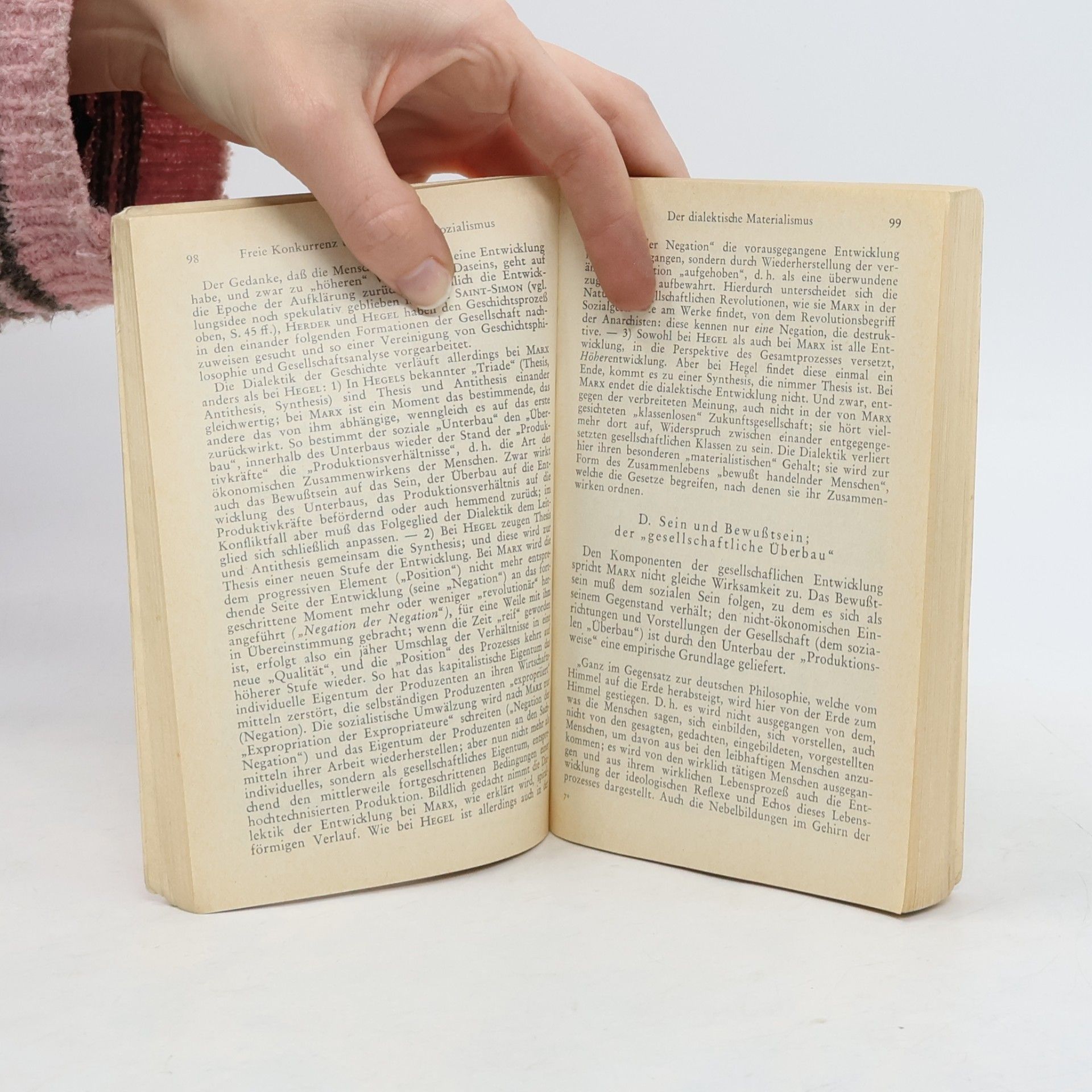 Sammlung Göschen Ideengeschichte der sozialen Bewegung des 19. und 20. Jahrhunderts