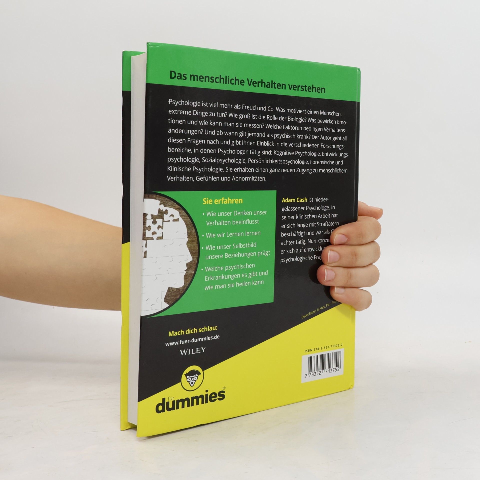 Adam Cash Psychologie für Dummies