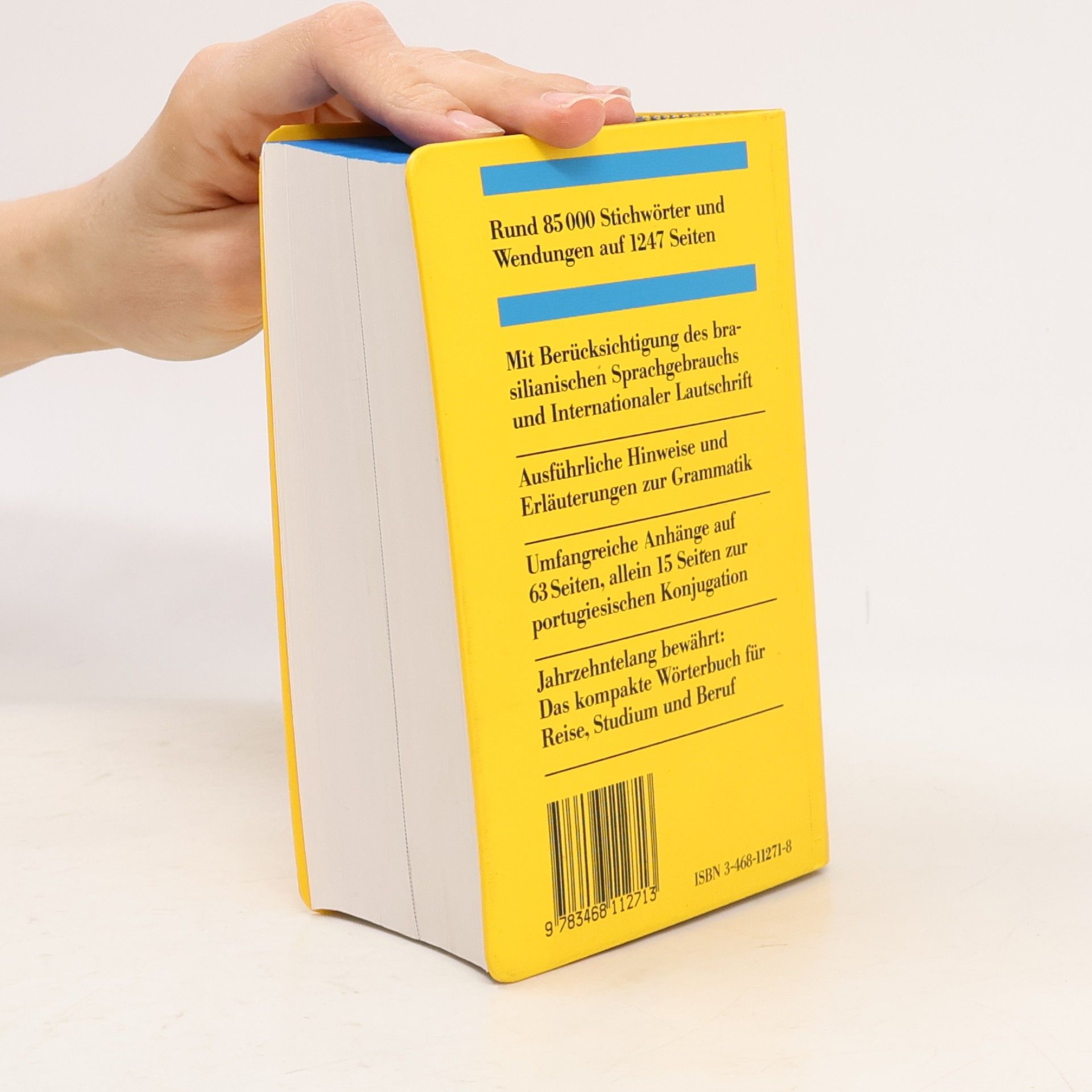 Langenscheidts Taschenwörterbuch der portugiesischen und deutschen Sprache