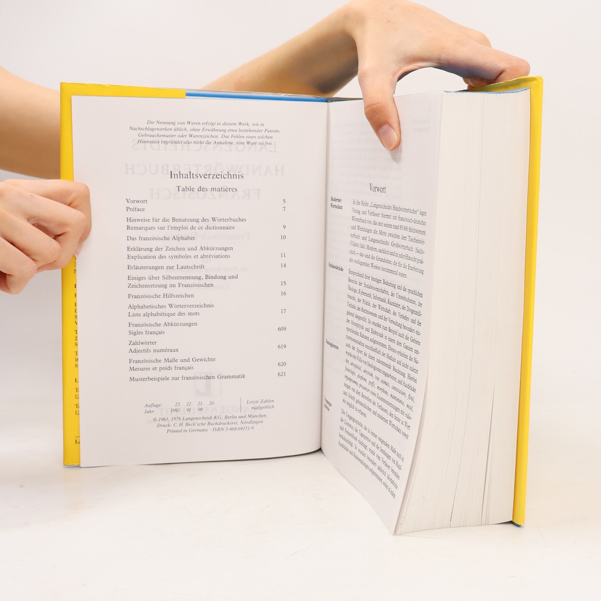 Ernst Erwin Lange-Kowal Langenscheidts Handwörterbuch Französisch