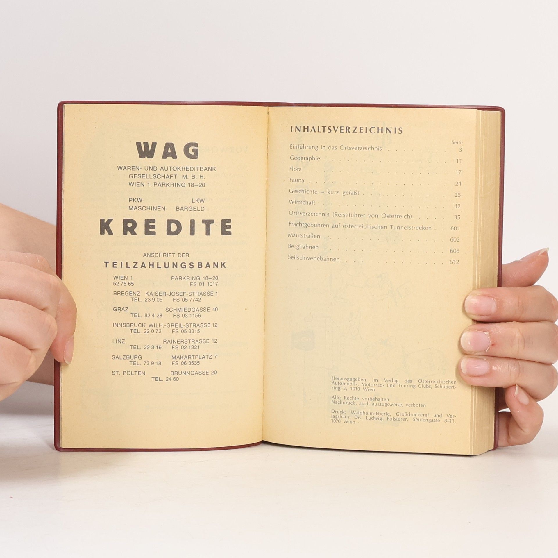 Various authors Österreich. Handbuch 1968