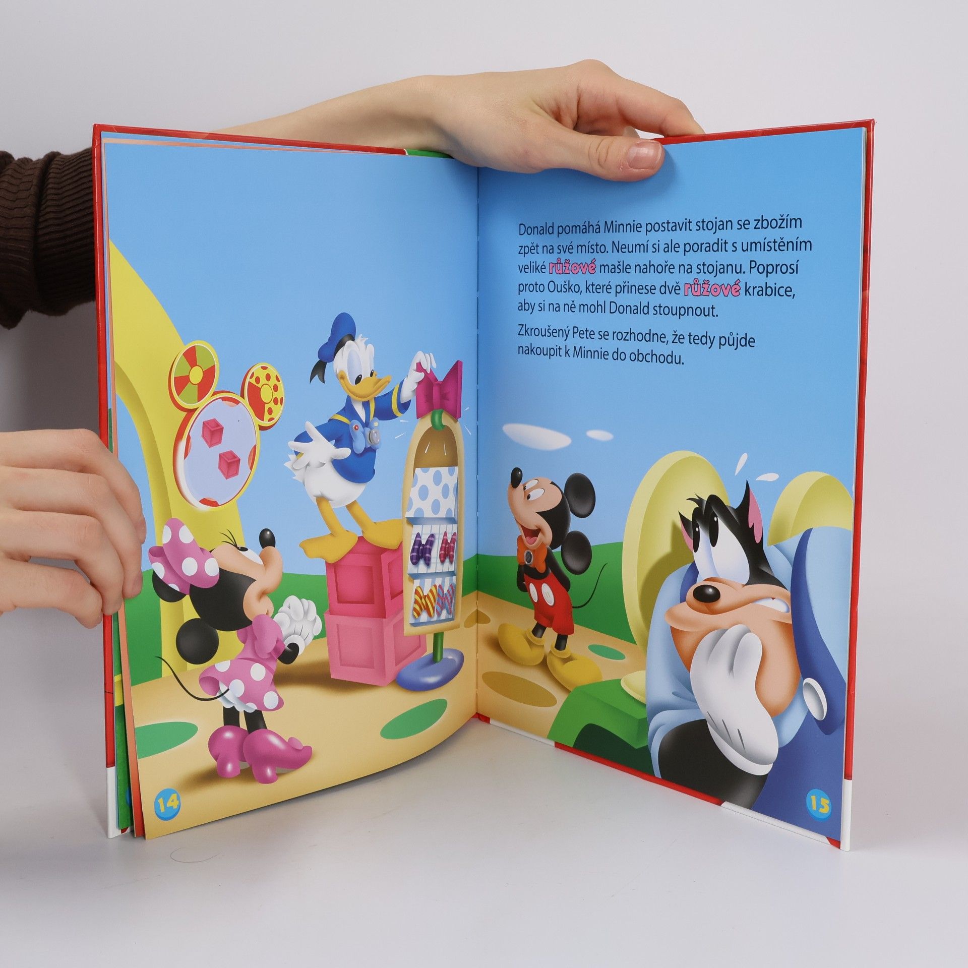 Autorenkollektiv Mickeyho klubík. Hraj si a uč se s Mickey Mousem 35: Růžová!