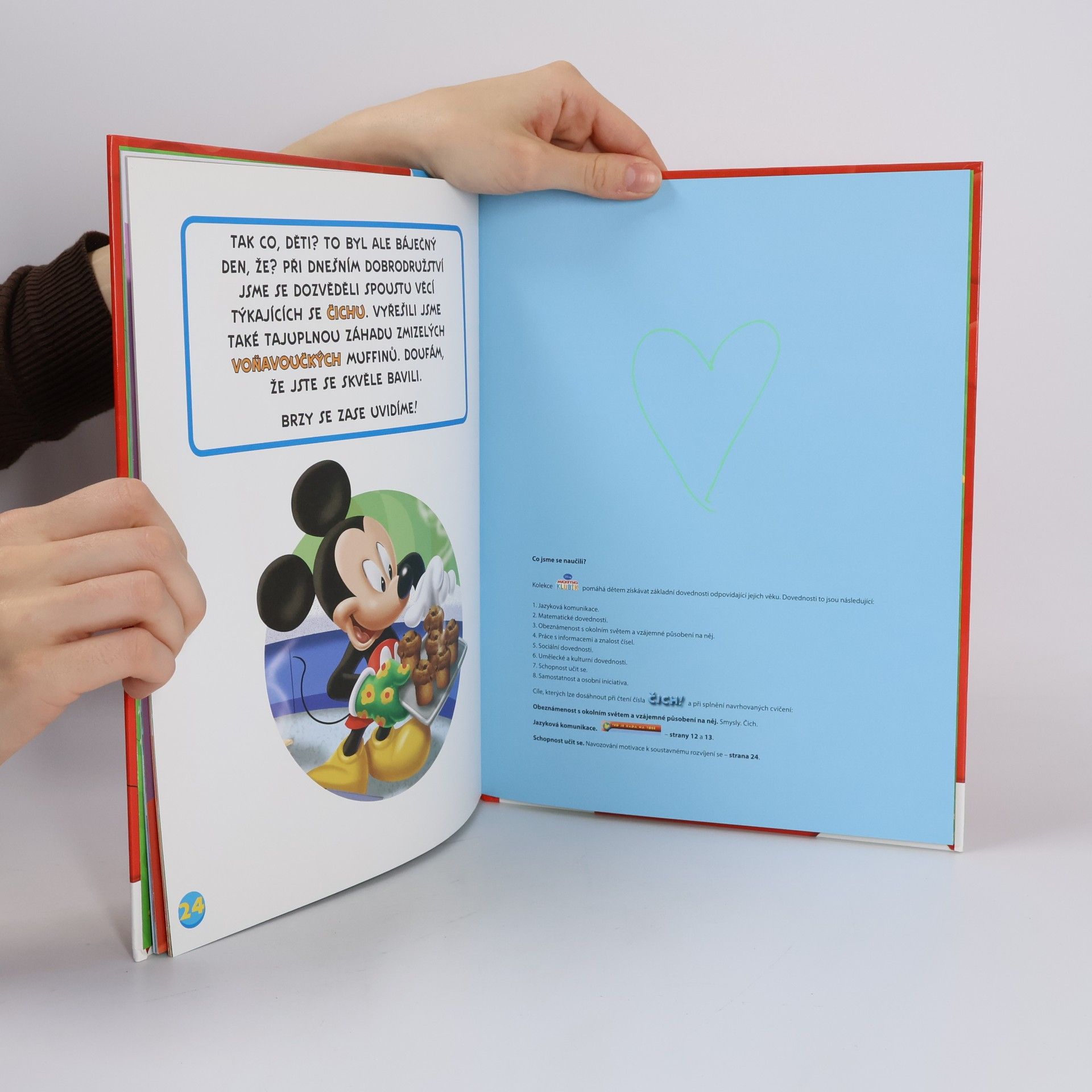 kolektiv Mickeyho klubík. Hraj si a uč se s Mickey Mousem čich!