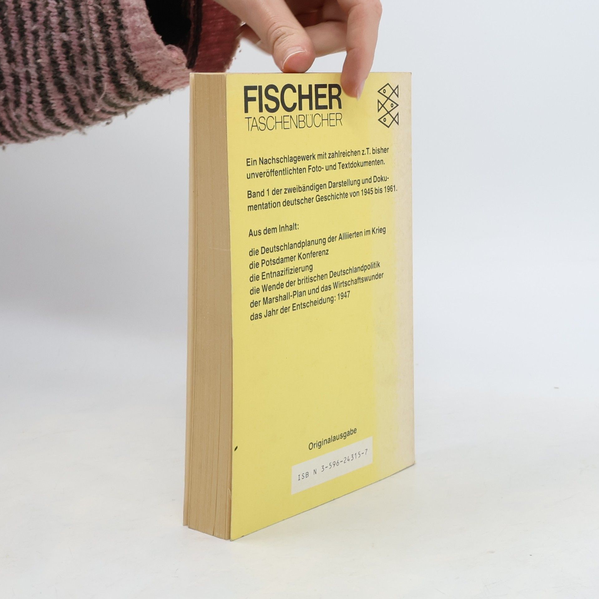 Rolf Steininger Deutsche Geschichte, 1945-1961