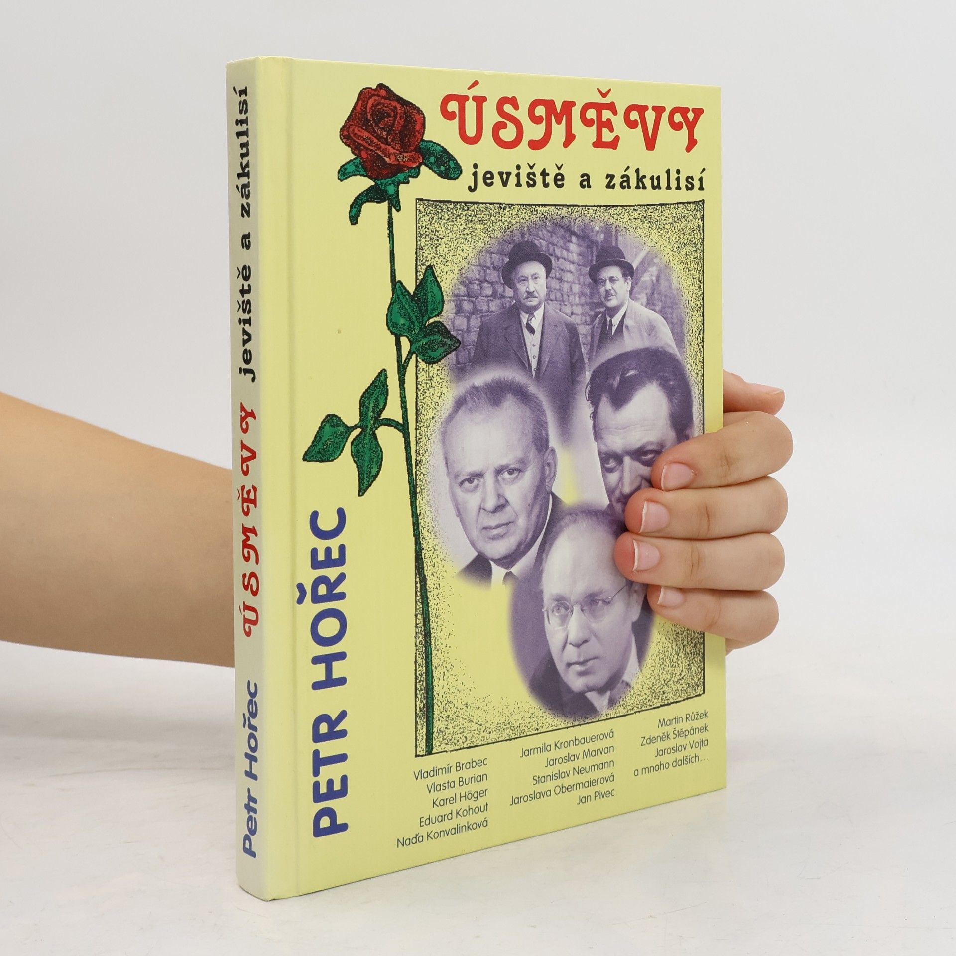 Petr Hořec Úsměvy jeviště a zákulisí