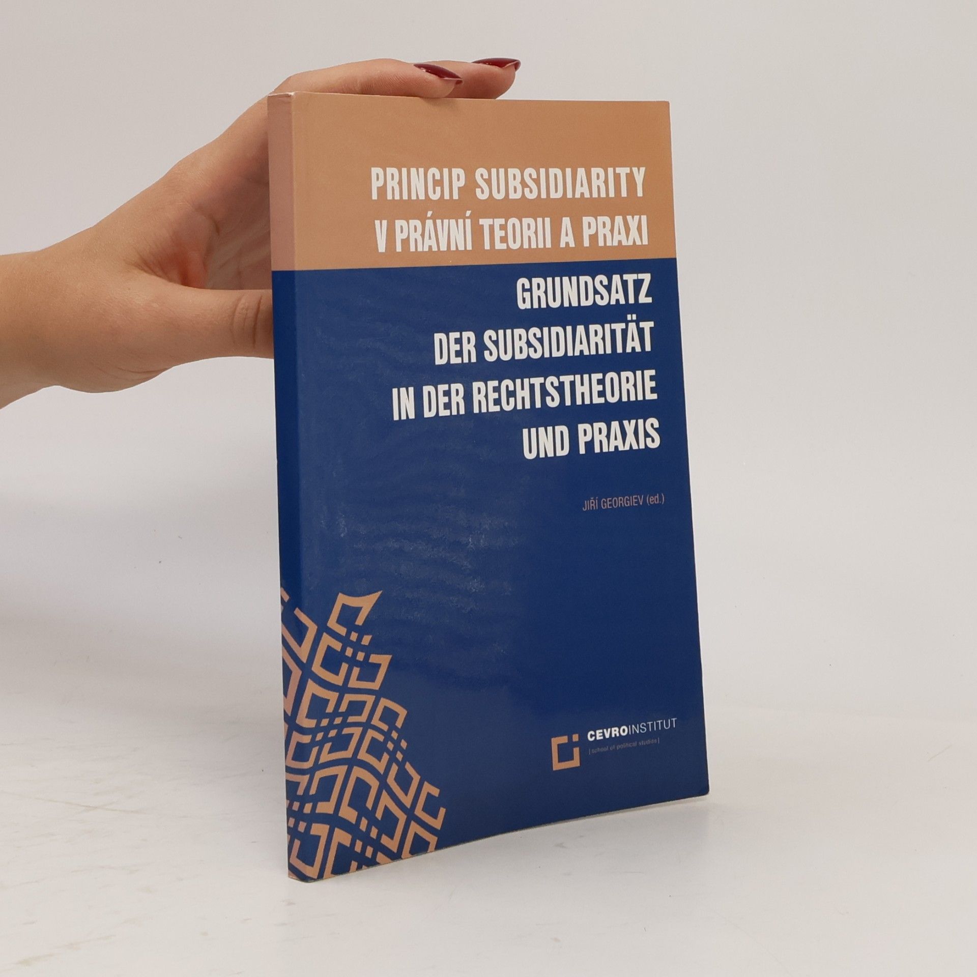 Jiří Georgiev Grundsatz der Subsidiarität in der Rechtstheorie und Praxis
