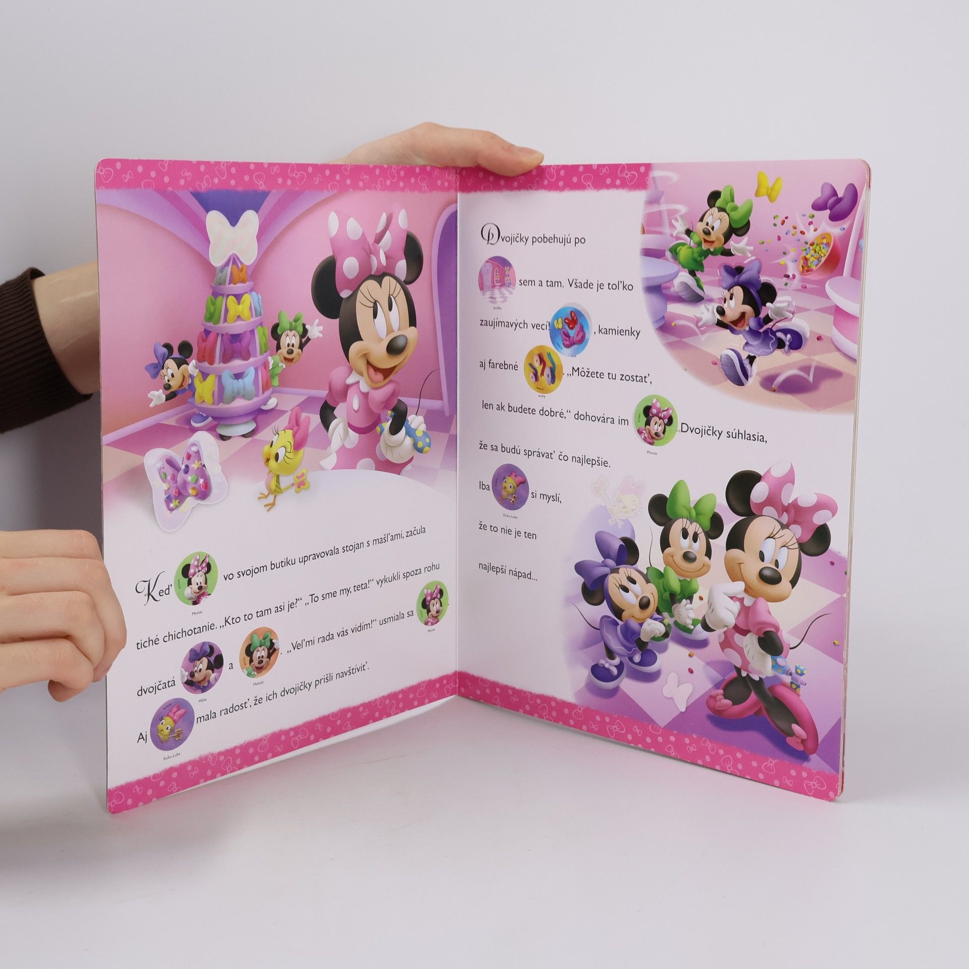 Collectif d'auteurs Disney Minnie Návšteva v butiku