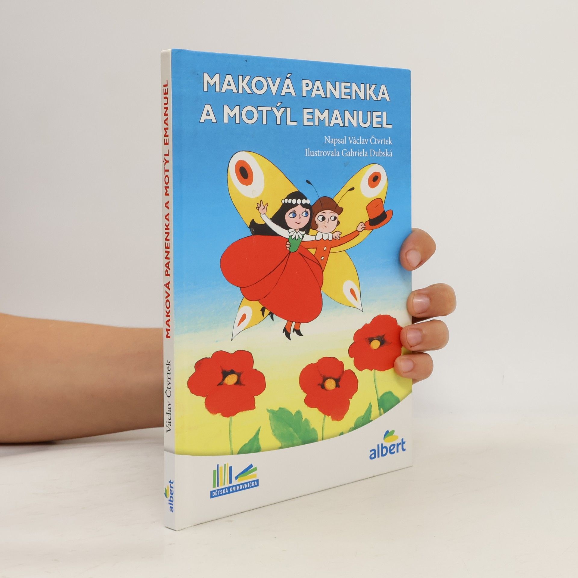Maková panenka a motýl Emanuel
