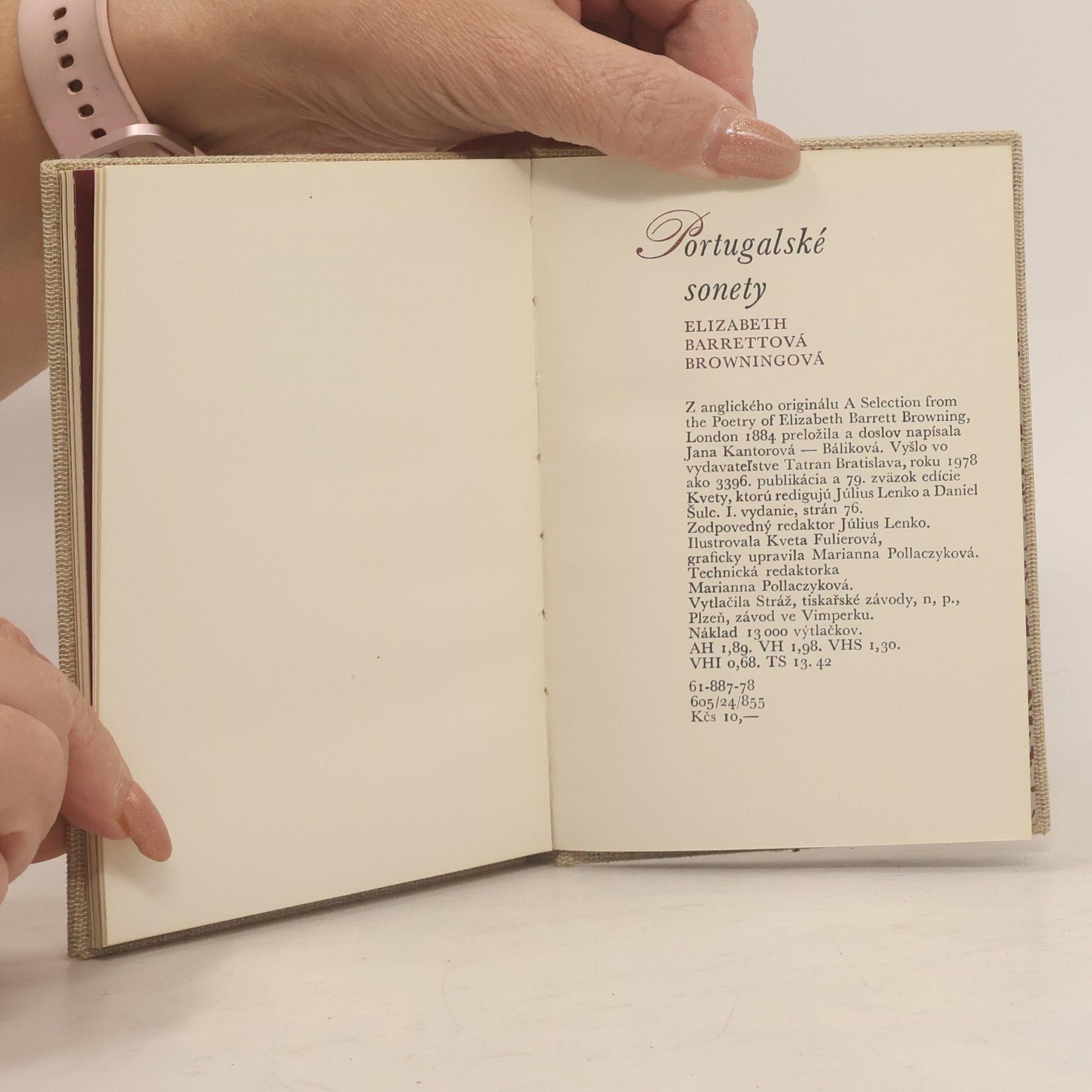 Elizabeth Barrett Browning Portugalské sonety