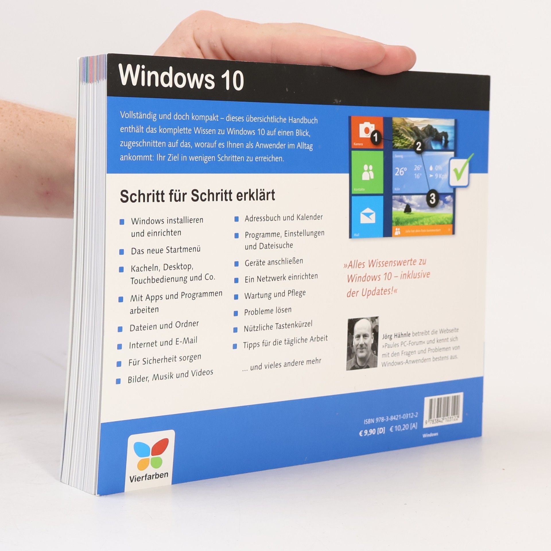 Jörg Hähnle Windows 10 - Schritt für Schritt erklärt
